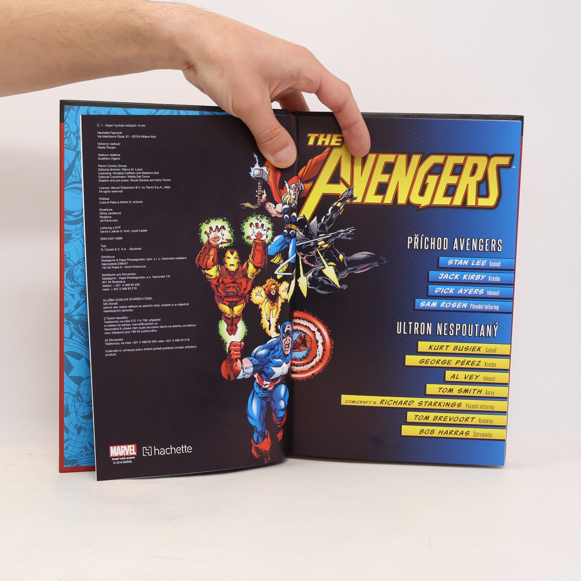 Autorenkollektiv Avengers. Příchod Avengers. Ultron nespoutaný