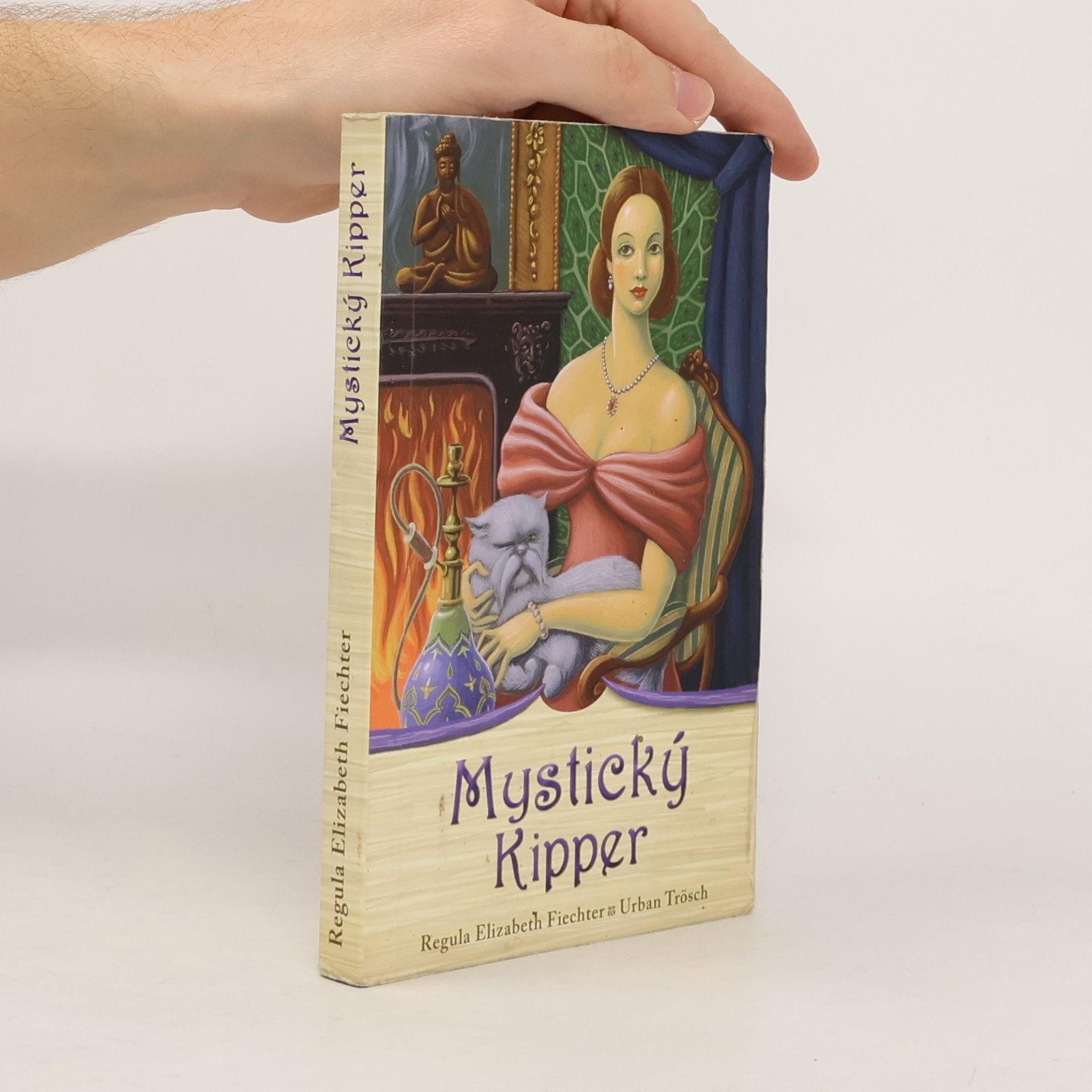 Regula Elizabeth Fiechter Mystický Kipper - Kniha a 36 vykládacích karet
