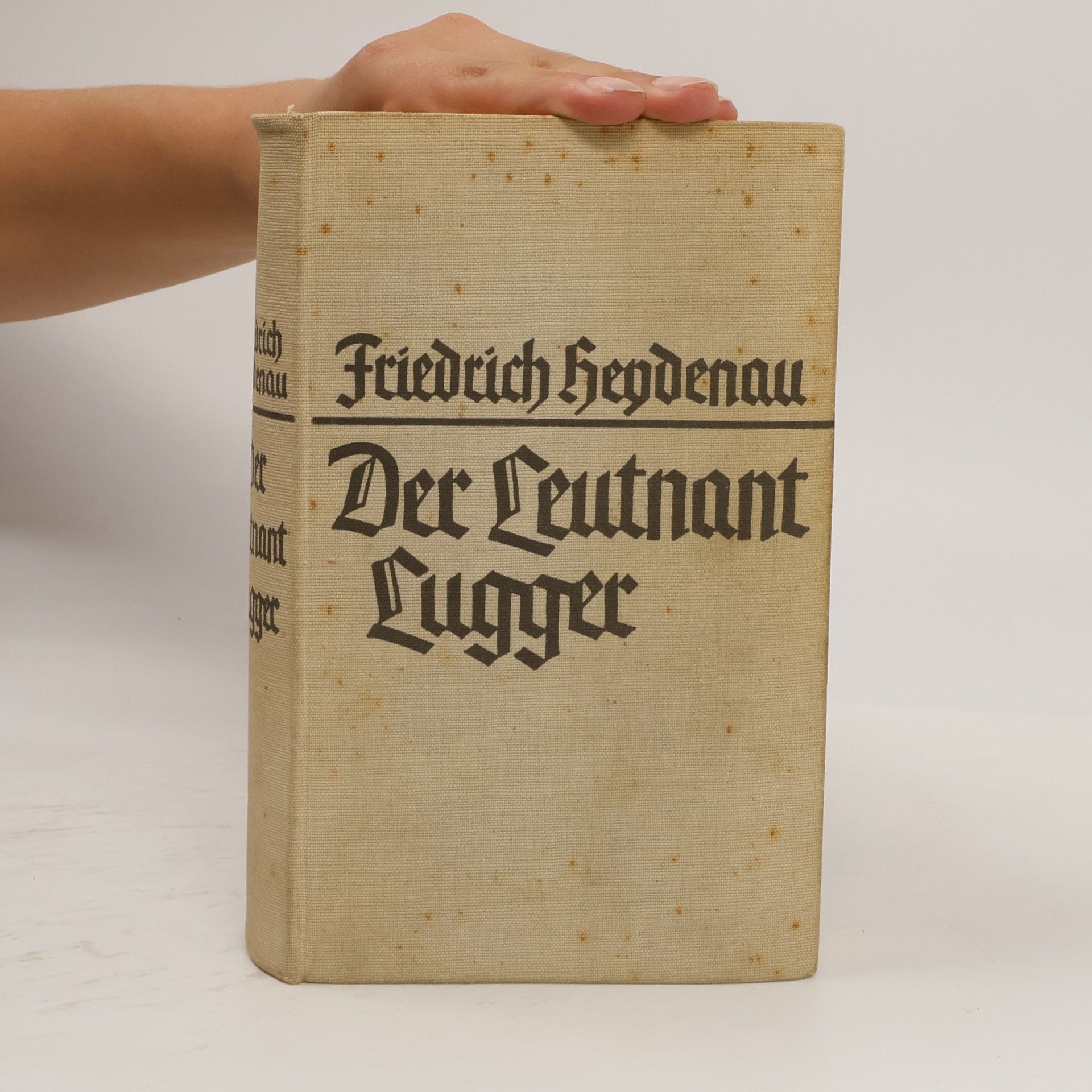 Friedrich Heydenau Der Leutnant Lugger