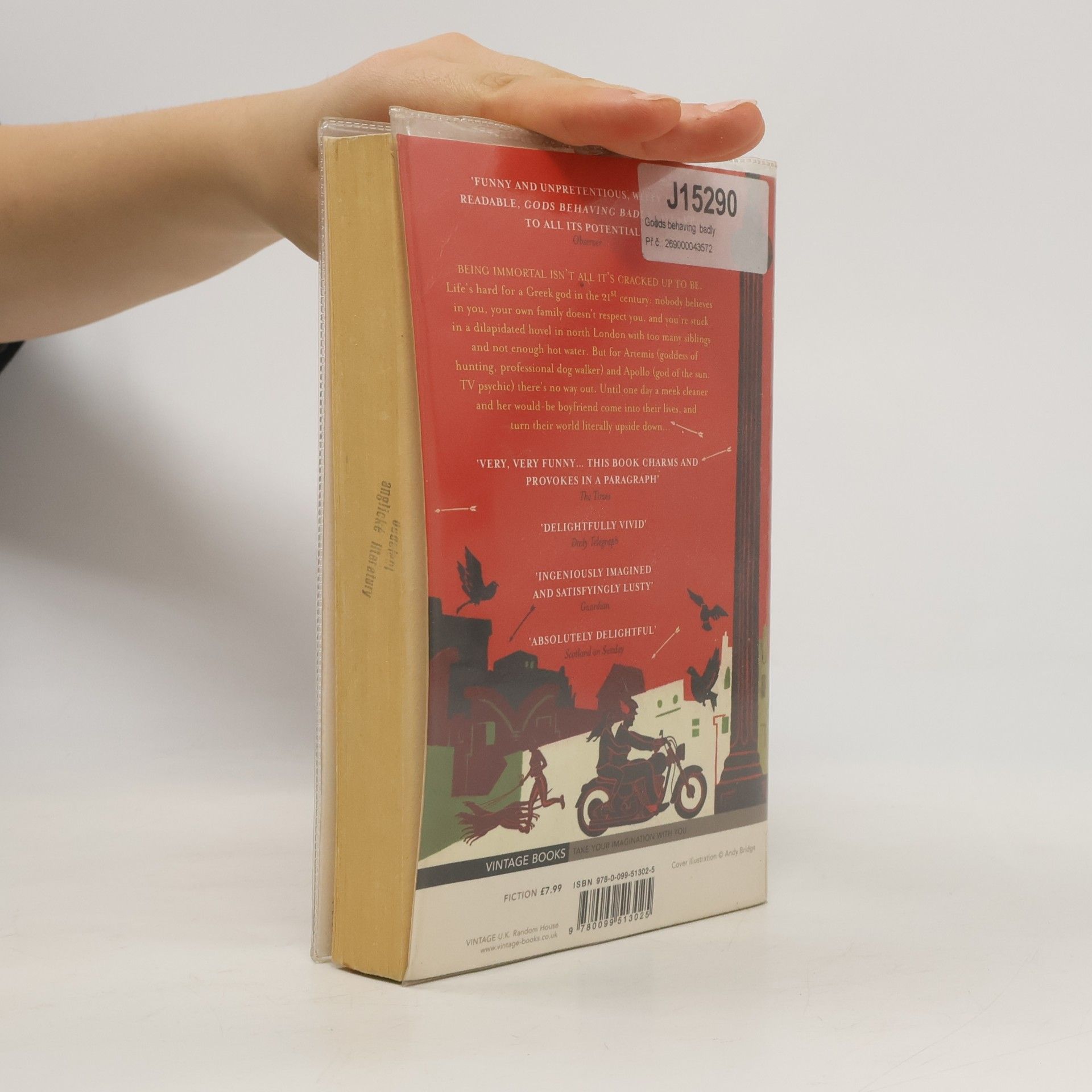 Marie Phillips Gods Behaving Badly. Götter ohne Manieren, englische Ausgabe