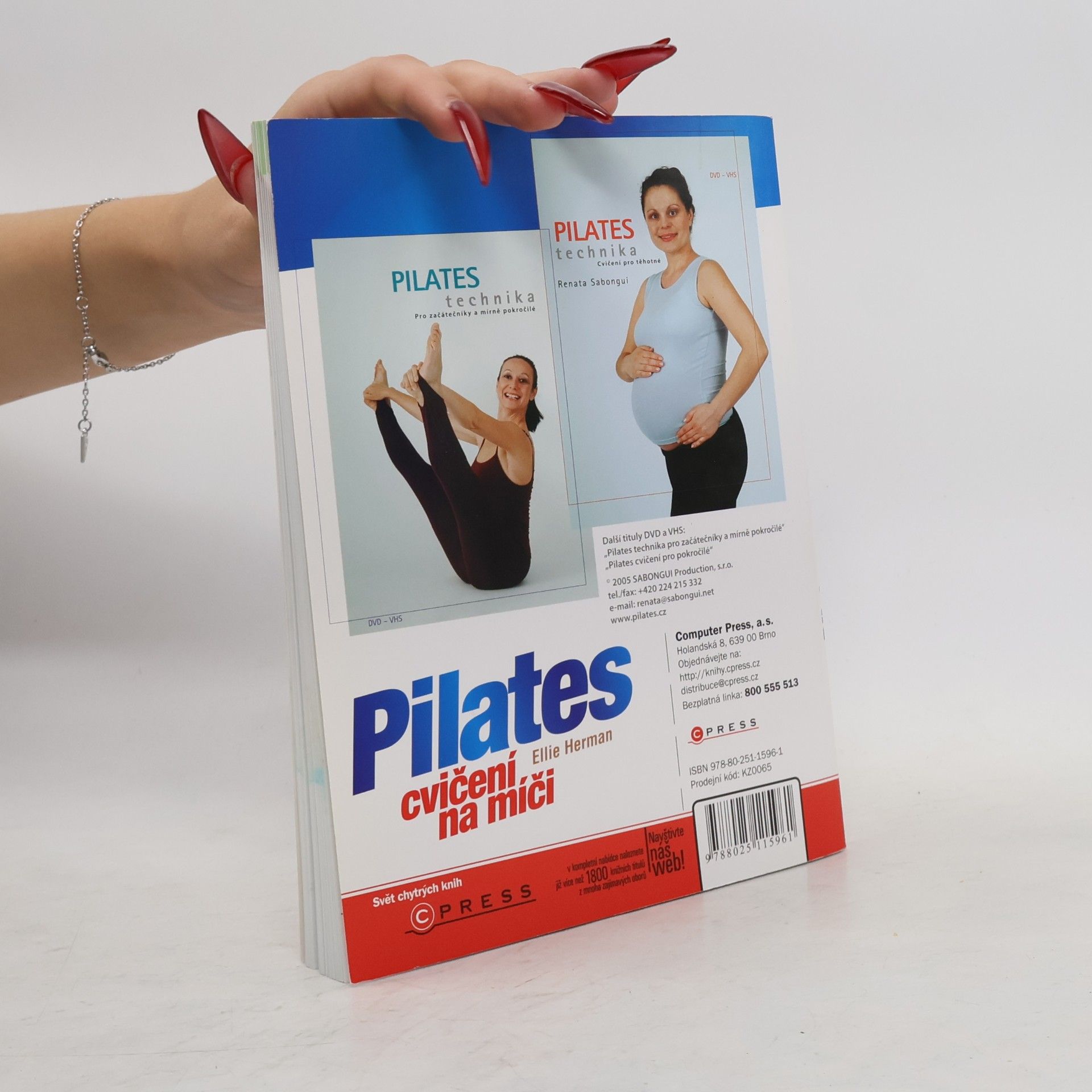 Ellie Herman Pilates cvičení na míči: Jak si zpevnit a zformovat celou postavu