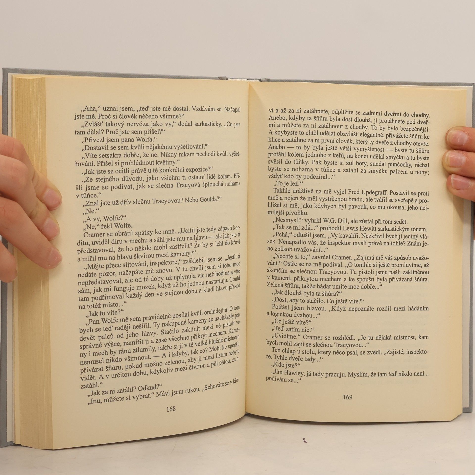 Rex Stout Tři případy pěstitele orchidejí