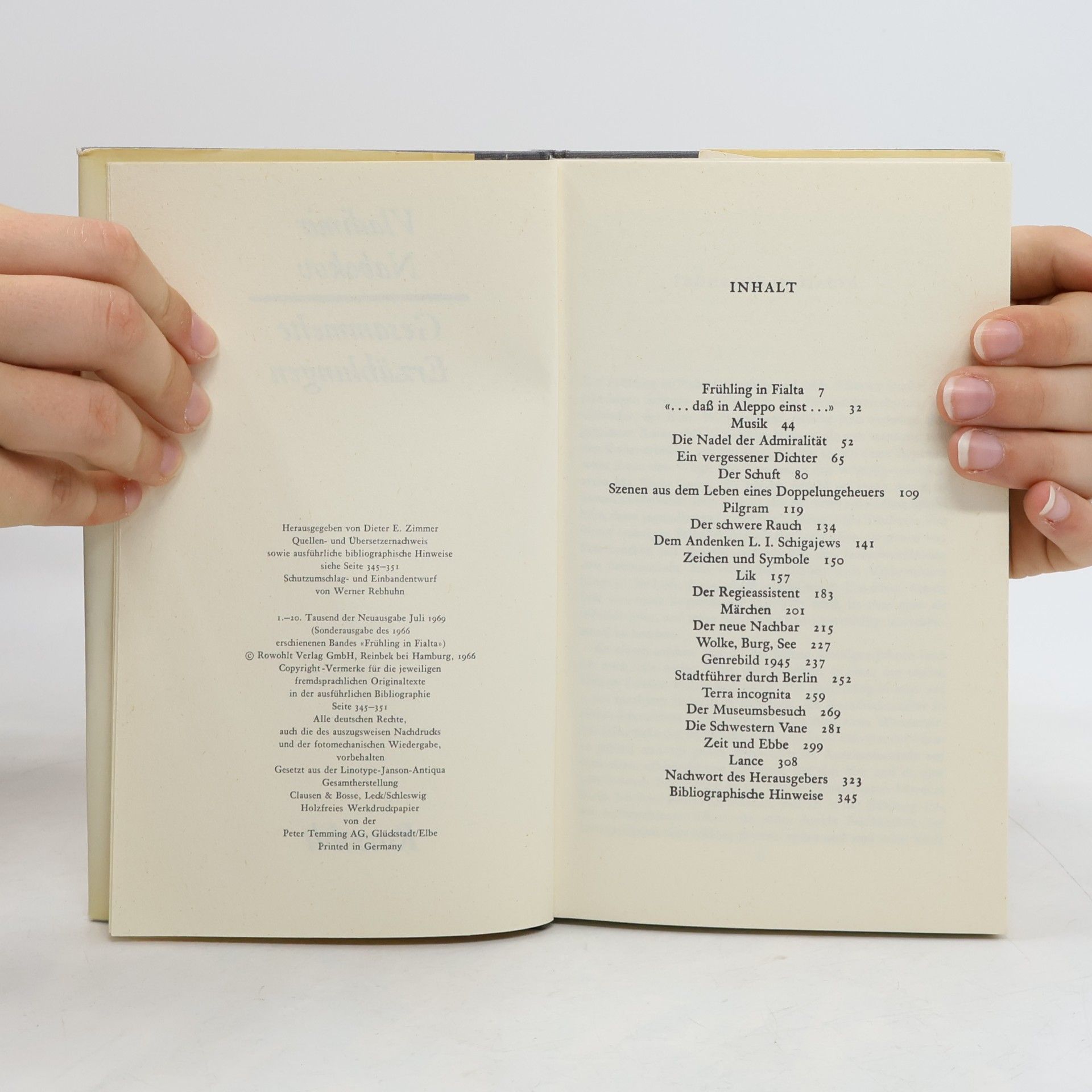 Vladimir Nabokov Gesammelte Erzählungen