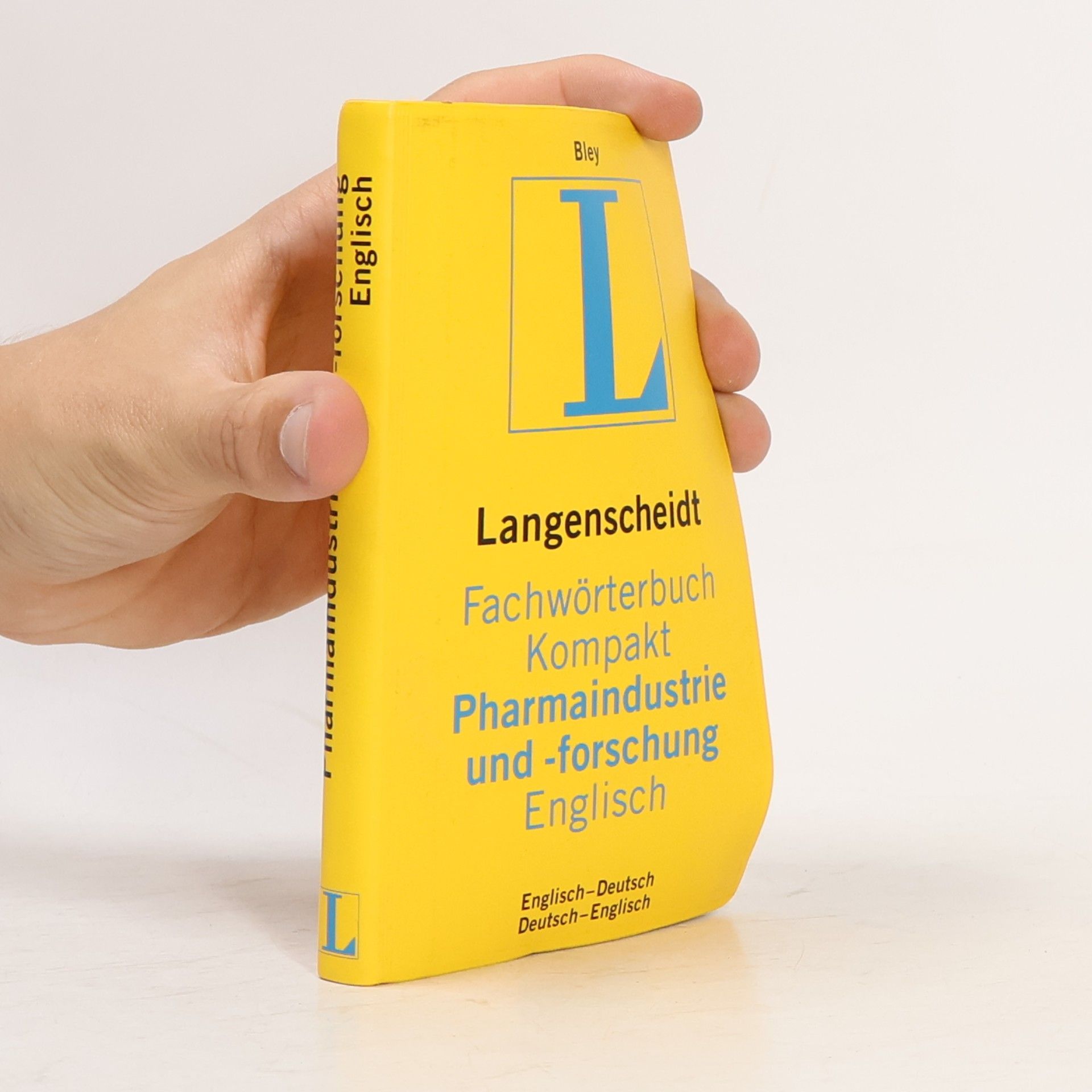Birgit Bleyer Langenscheidt Fachwörterbuch Kompakt Pharmaindustrie und -forschung Englisch