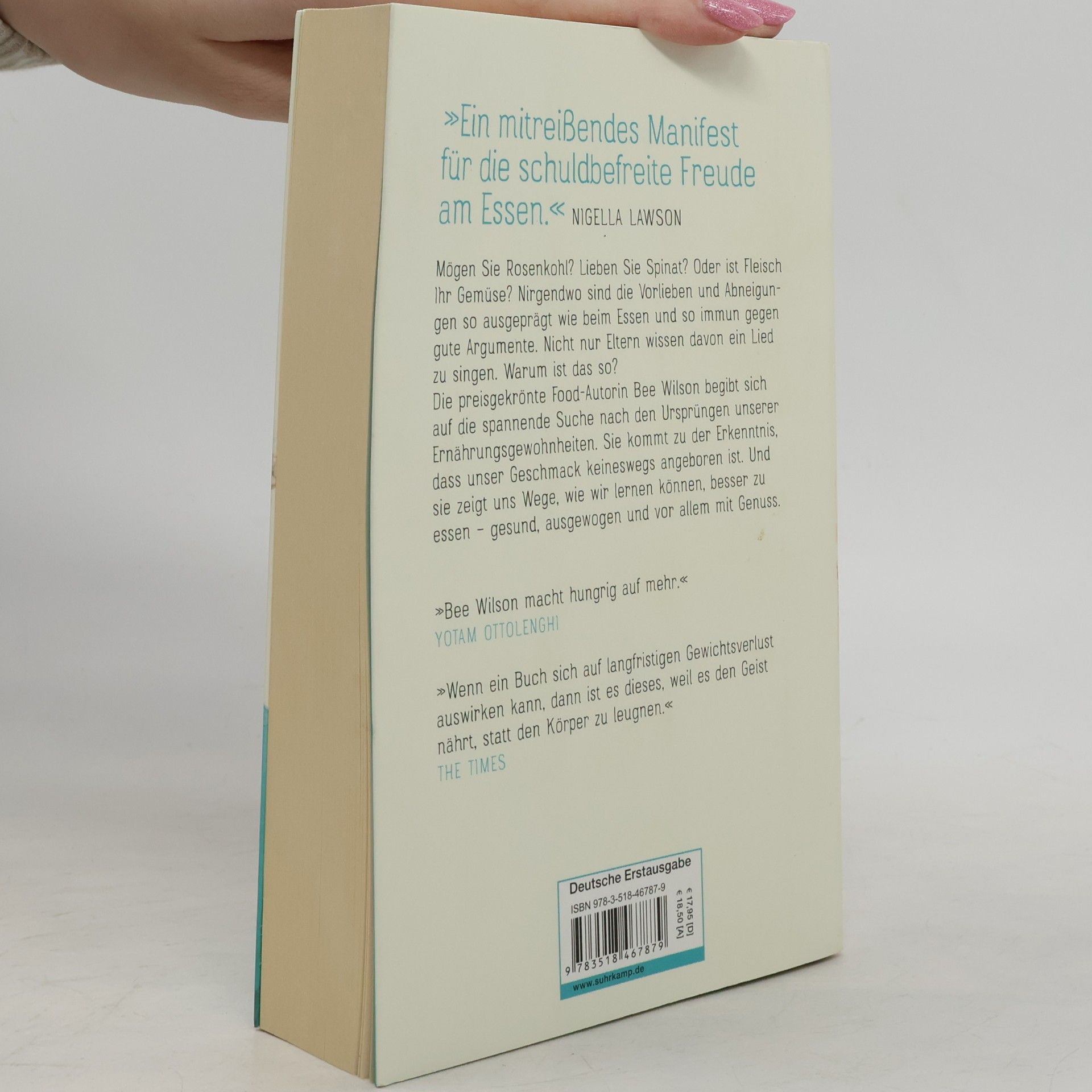Bee Wilson Essen lernen