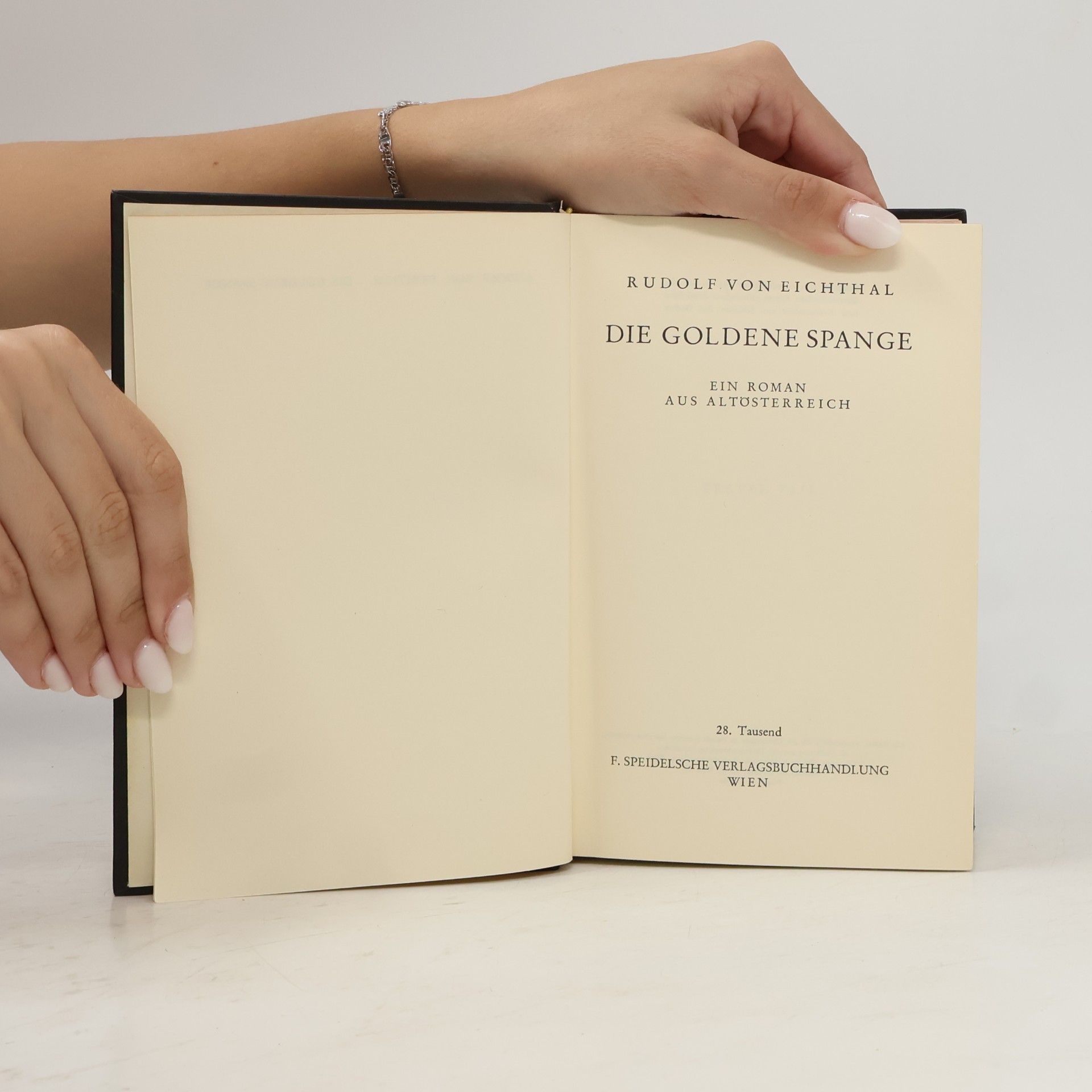 Rudolf von Eichthal Die goldene Spange