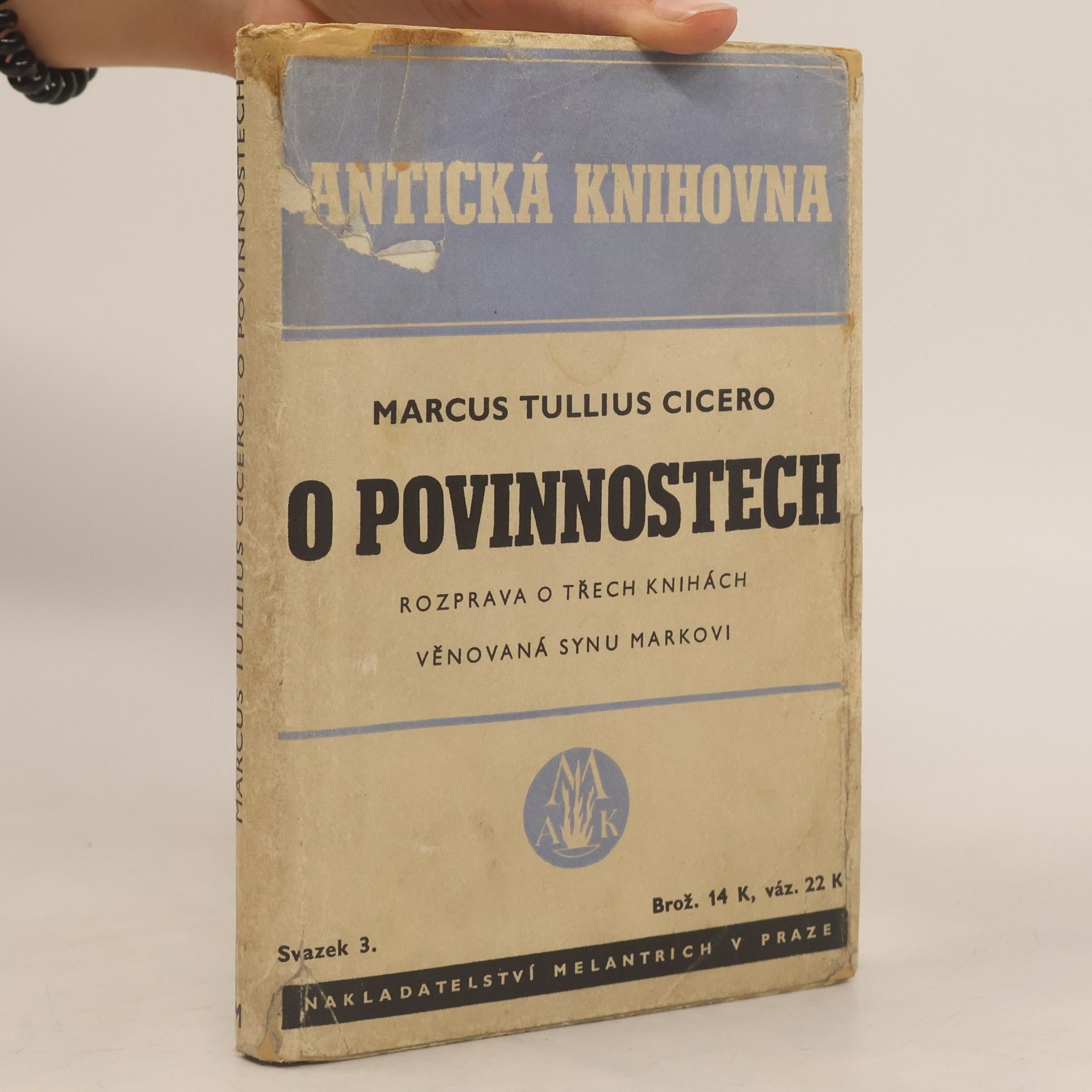 Marcus Tullius Cicero O povinnostech