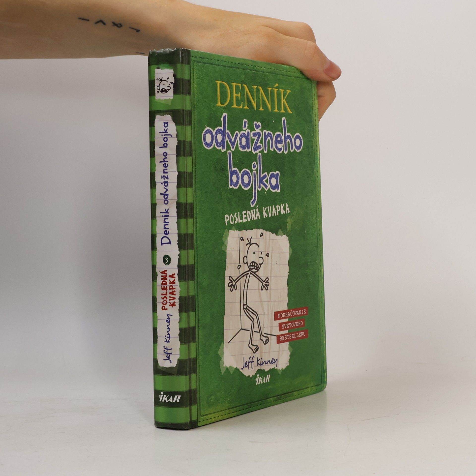 Jeff Kinney Denník odvážného bojka - Posledná kvapka