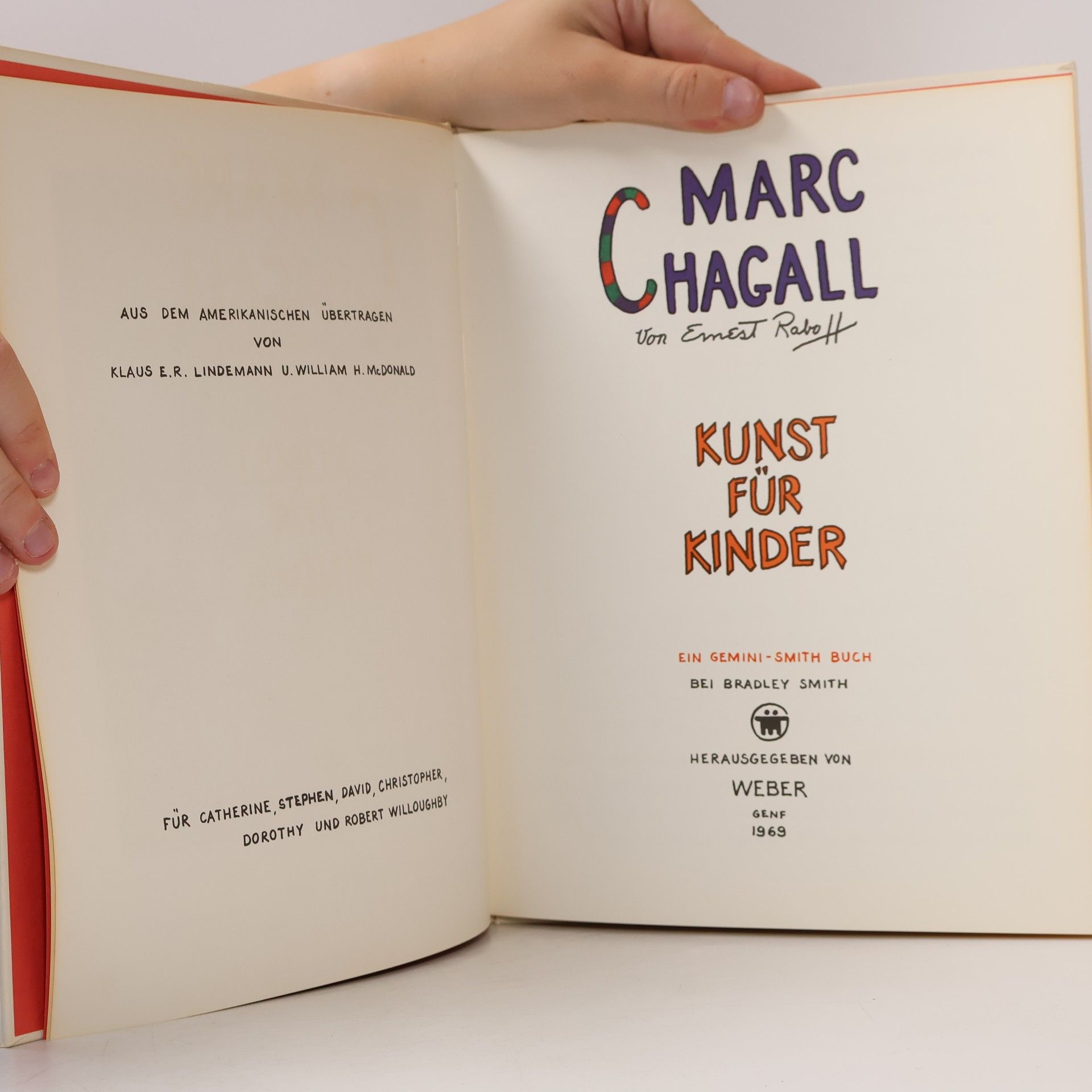 Ernest Raboff Marc Chagall : Kunst für Kinder