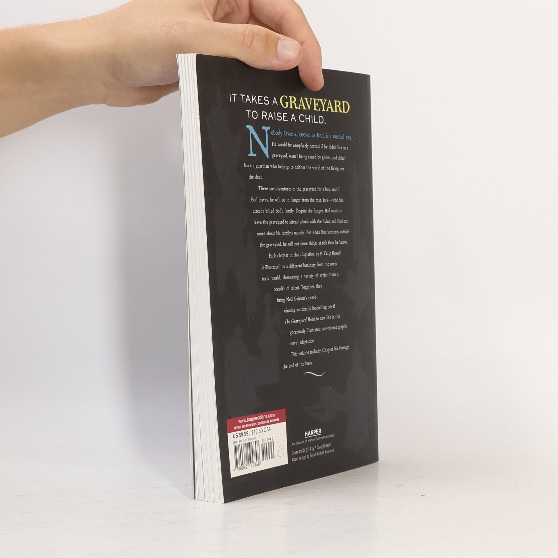 Neil Gaiman The Graveyard Book Graphic Novel. Volume 2