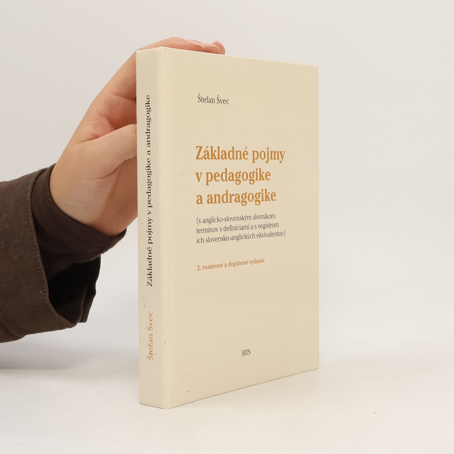 Štefan Švec Základné pojmy v pedagogike a andragogike