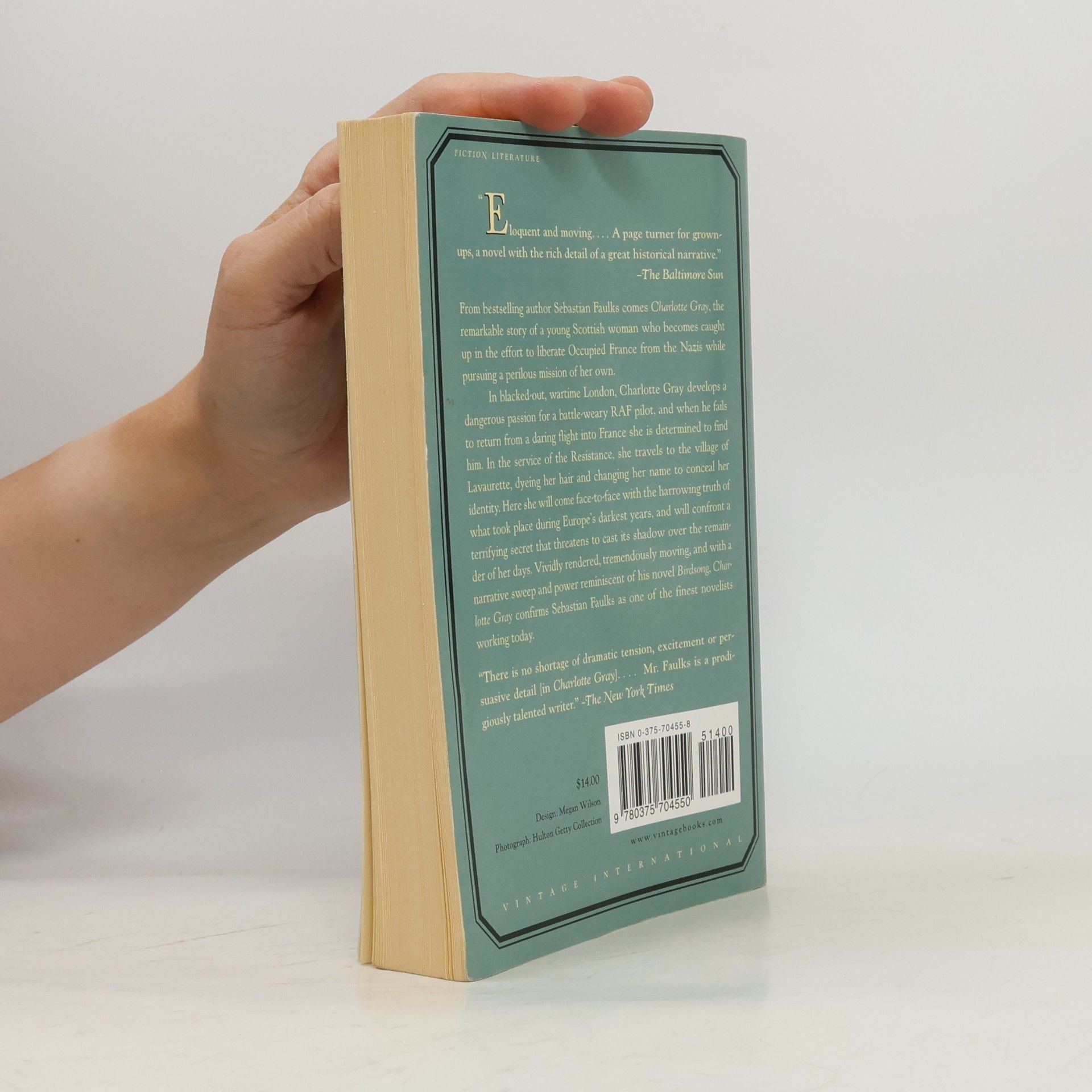 Sebastian Faulks Charlotte Gray