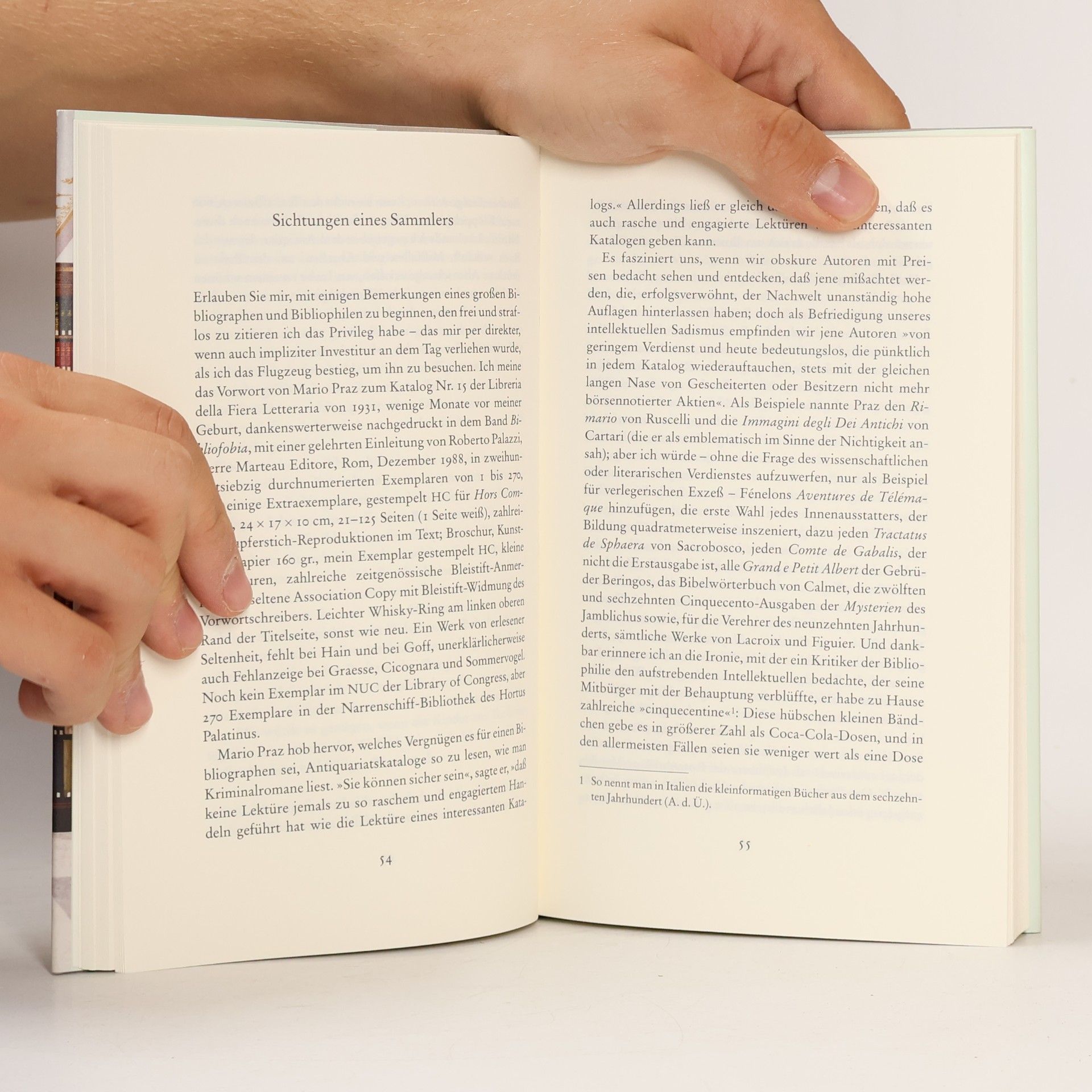 Umberto Eco Die Kunst des Bücherliebens