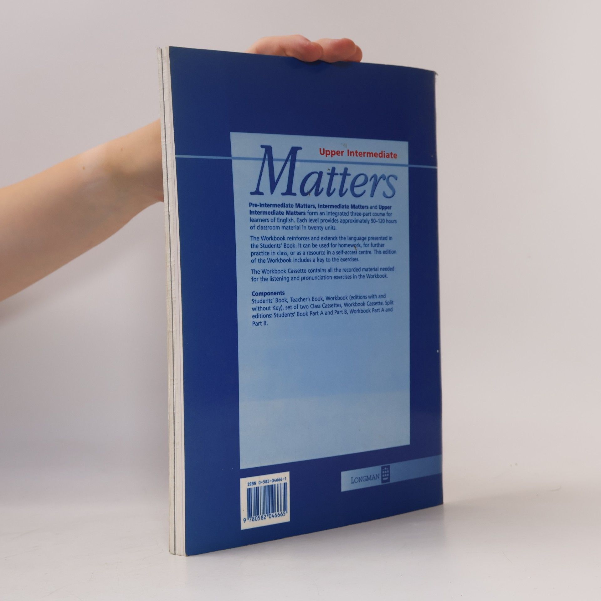 Jana Bellová Upper Intermediate Matters : workbook with key