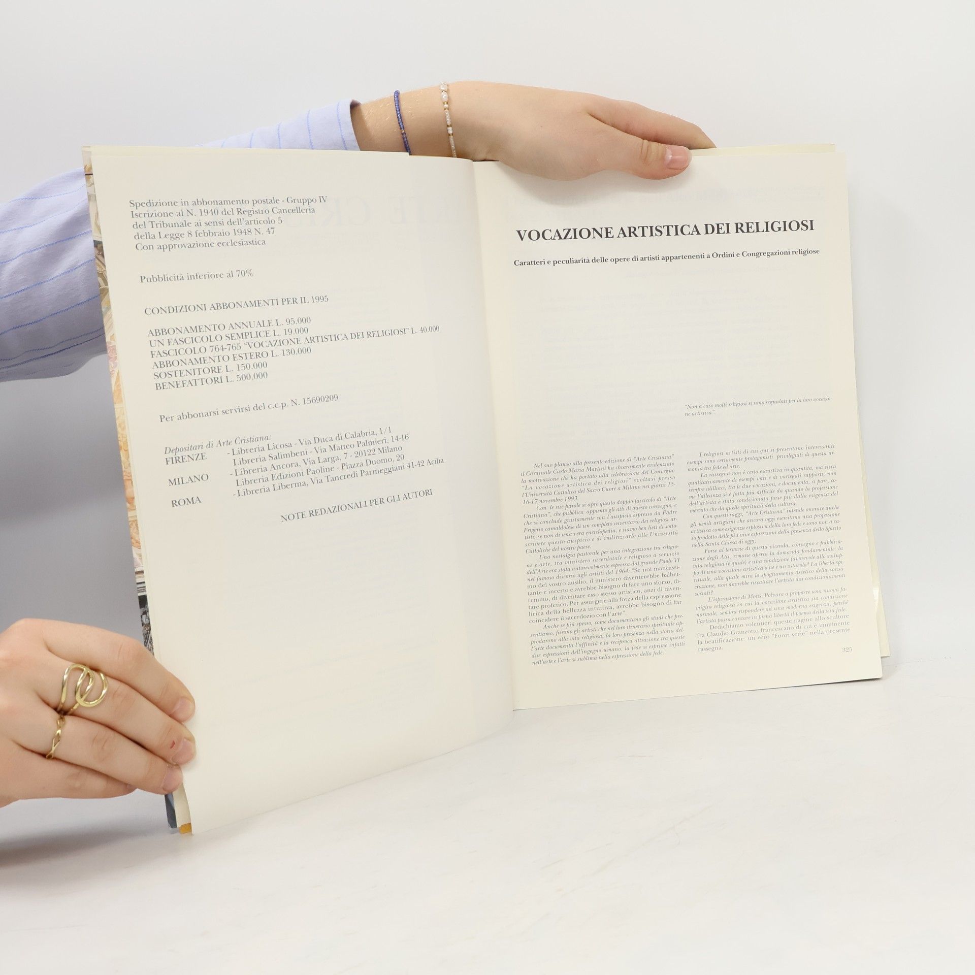 Autorenkollektiv Vocazione artistica dei religiosi