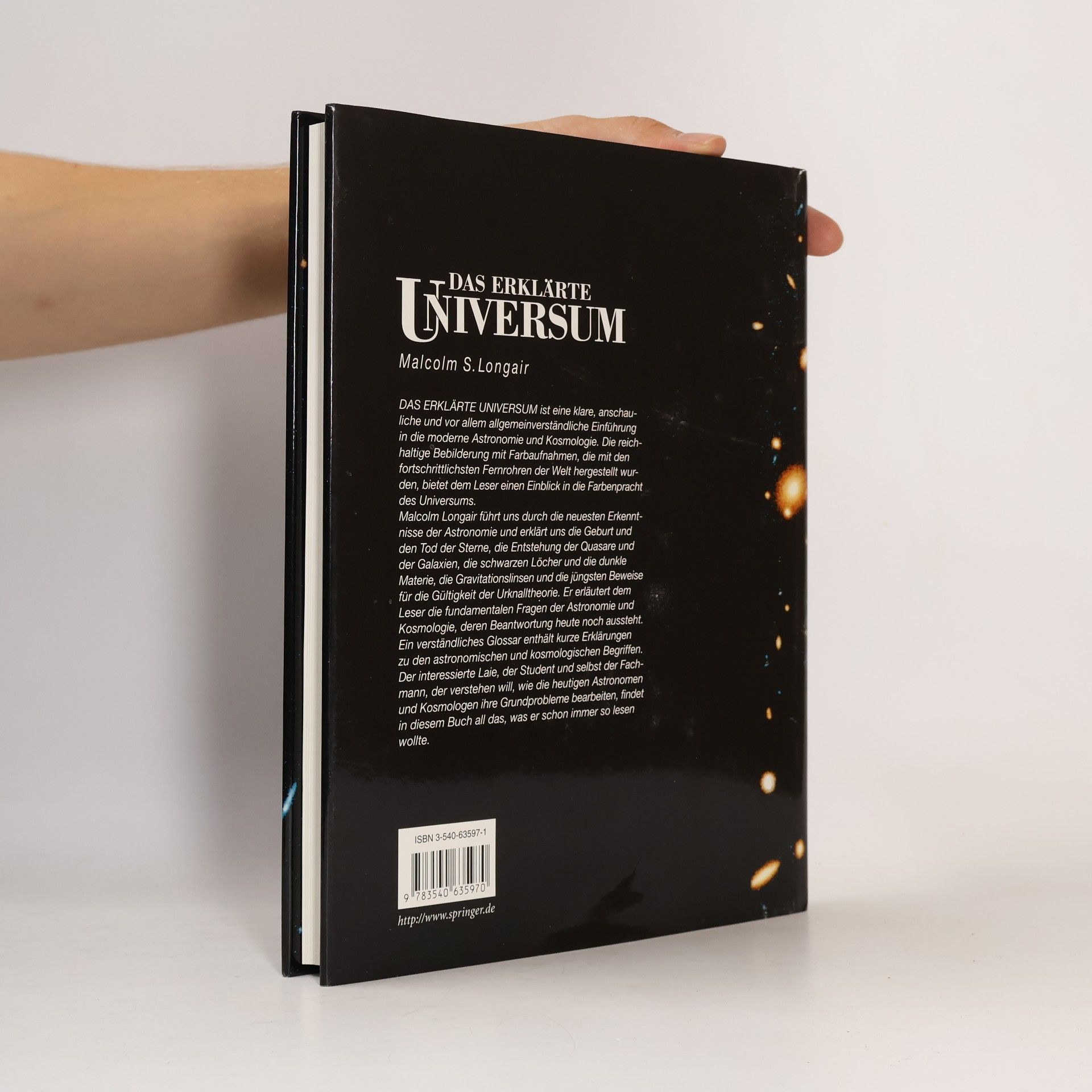 Malcolm Longair Das erklärte Universum