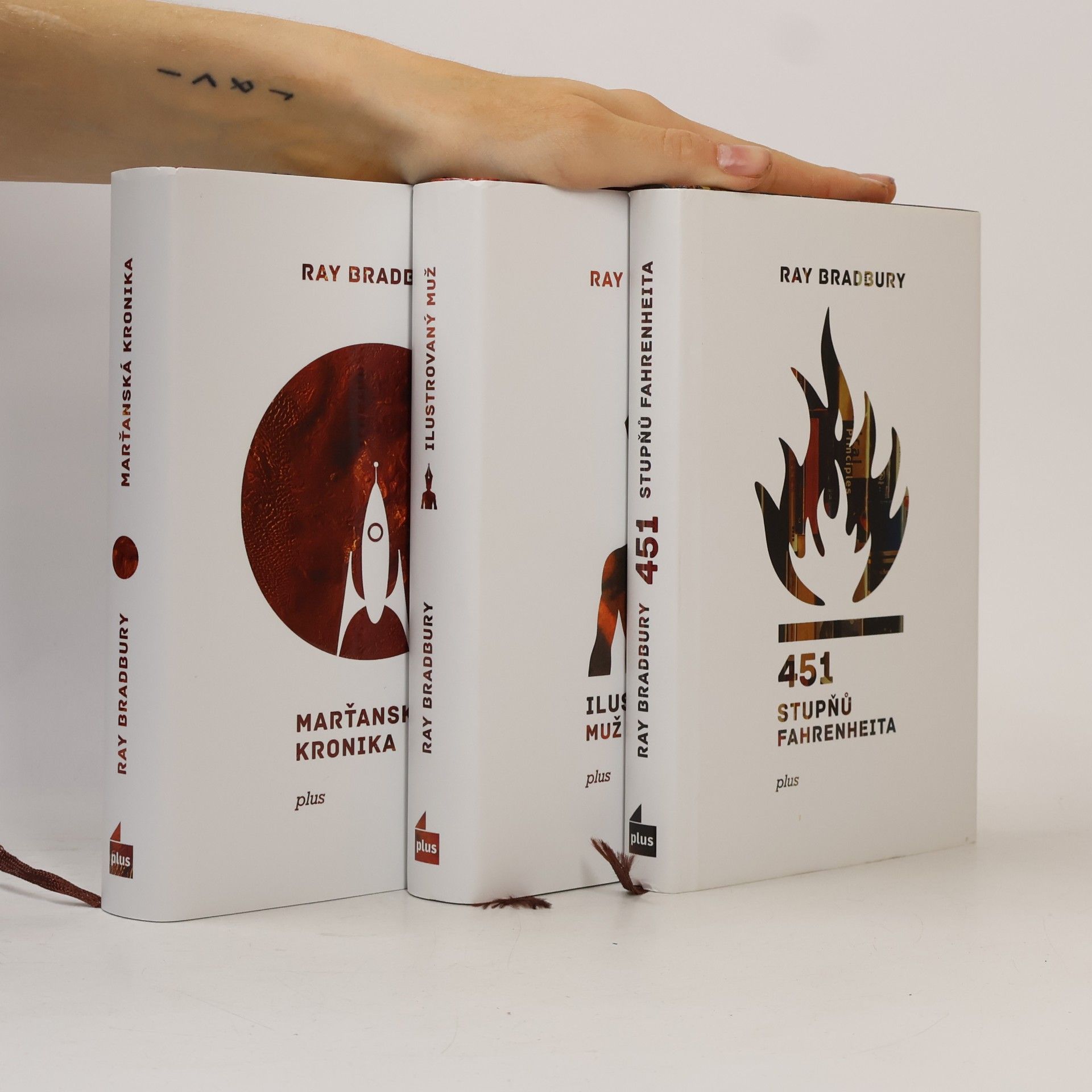 Ray Bradbury 3x Ray Bradbury. BOX : 3 svazky viz foto