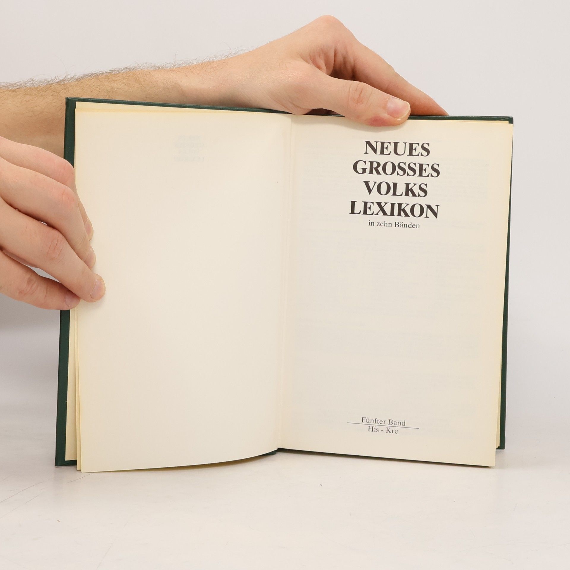 Autorenkollektiv Neues grosses Volks Lexikon 5. His-Kre