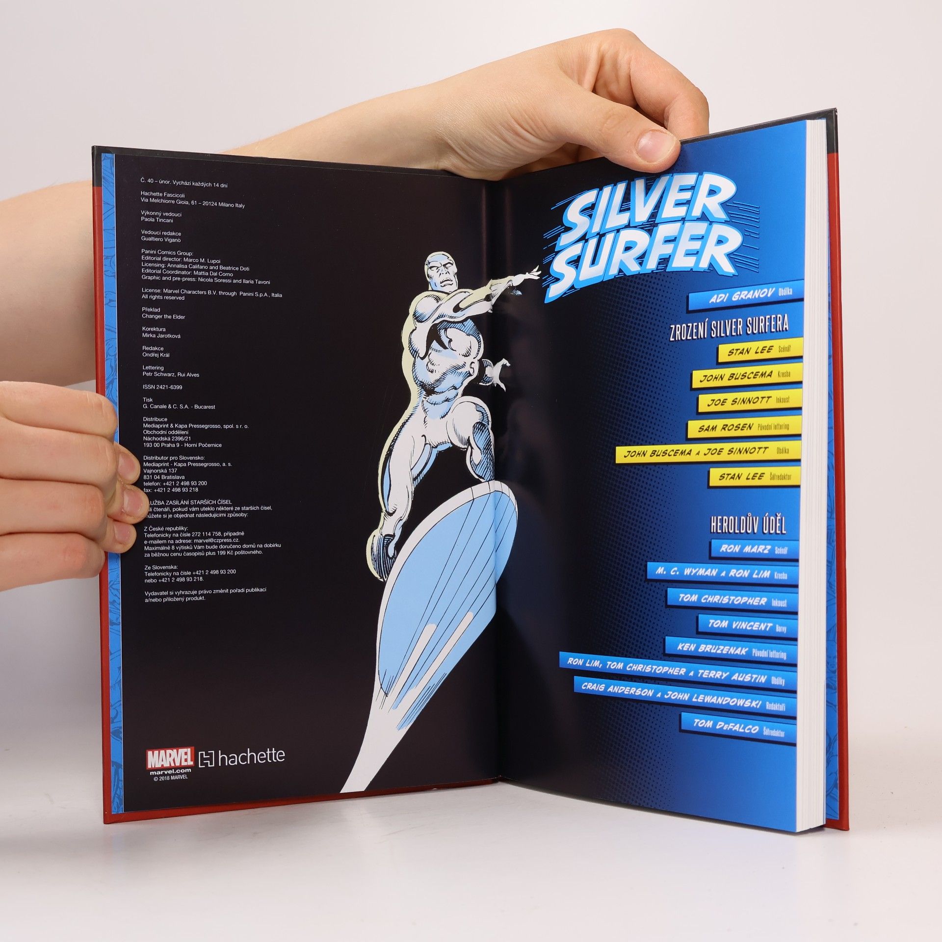 Various authors Nejmocnější hrdinové Marvelu 40. Silver Surfer