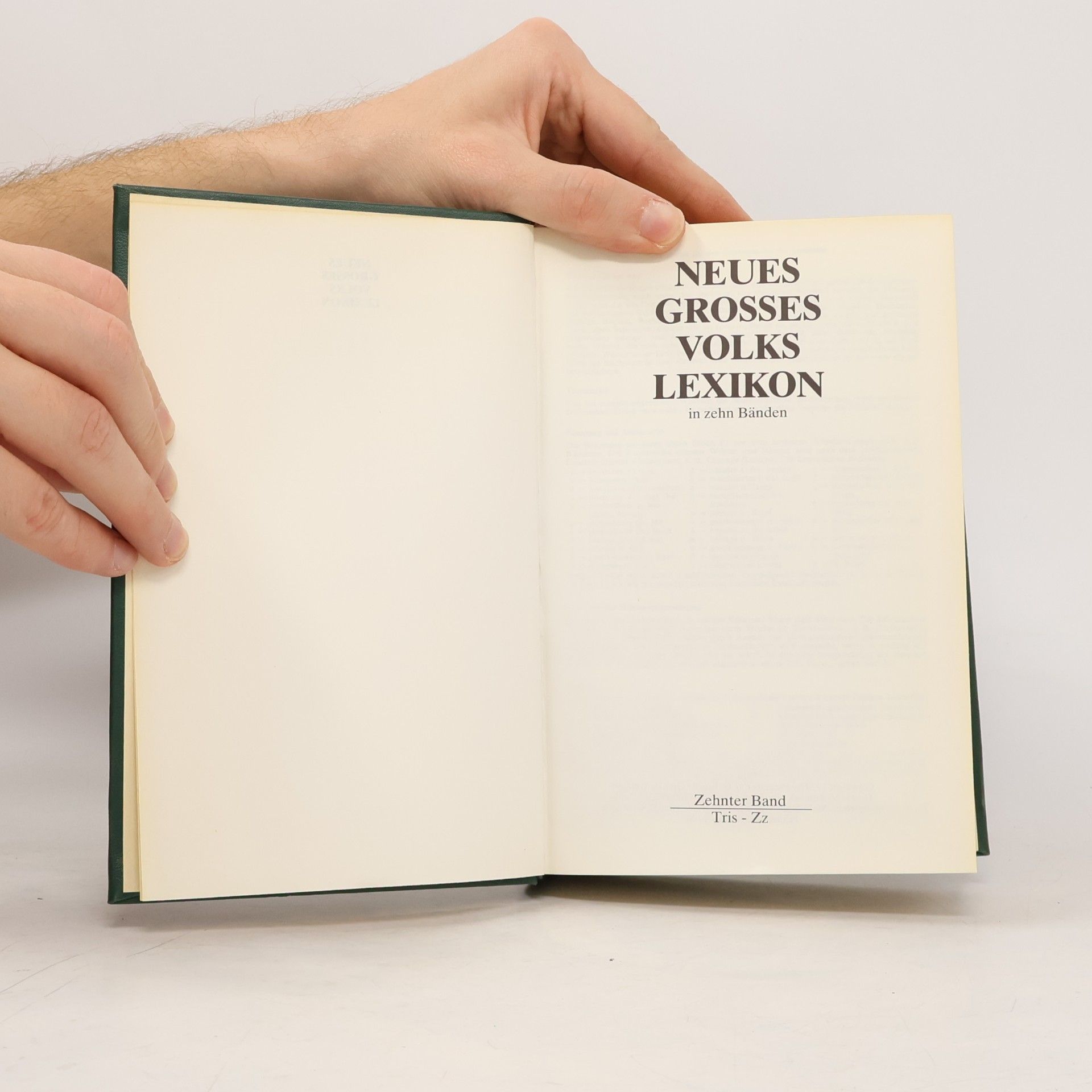 Autorenkollektiv Neues grosses Volks Lexikon. Band 10 (Tris - Zz)