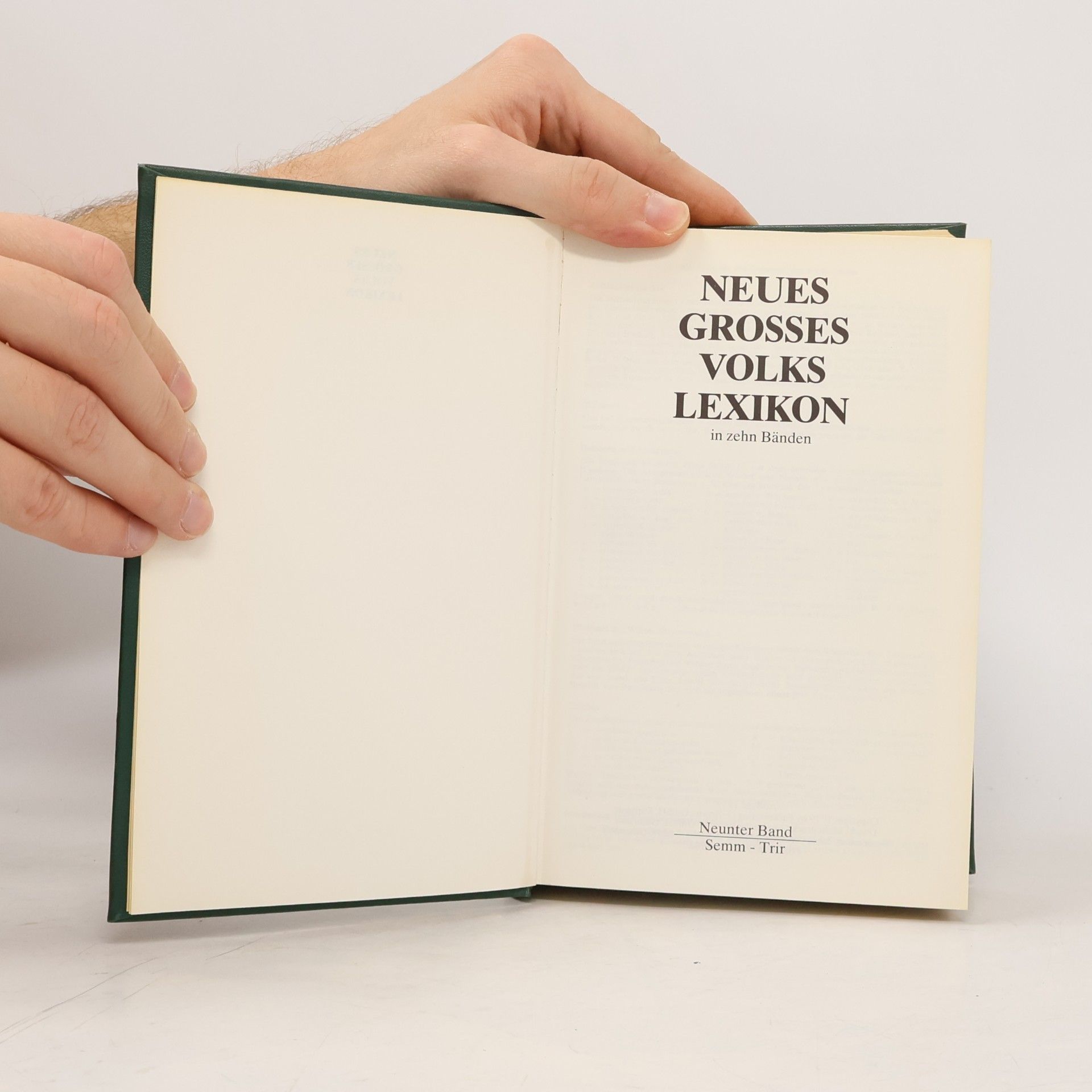 Autorenkollektiv Neues grosses Volks Lexikon 9. Semm-Trir