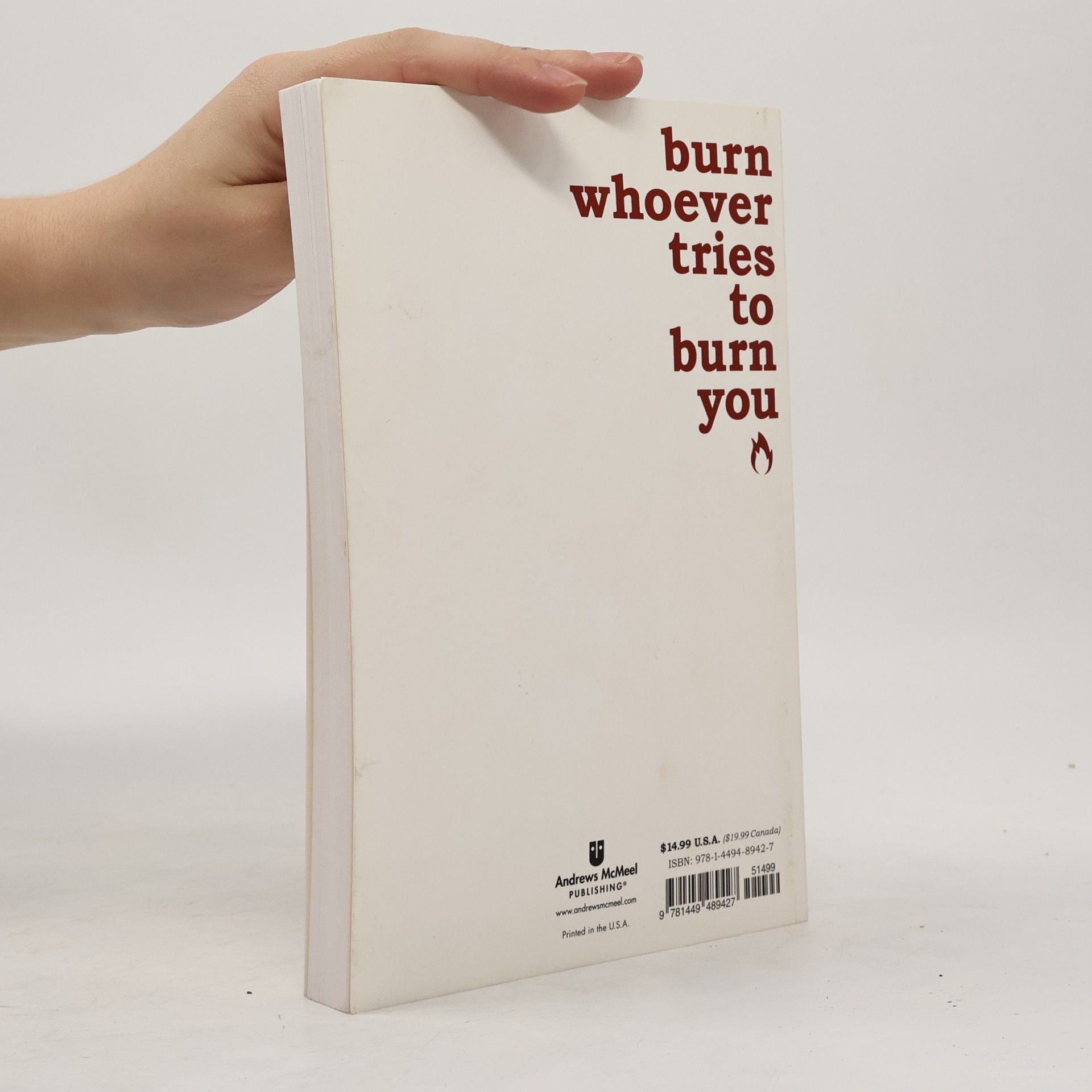 Amanda Lovelace The witch doesn't burn in this one