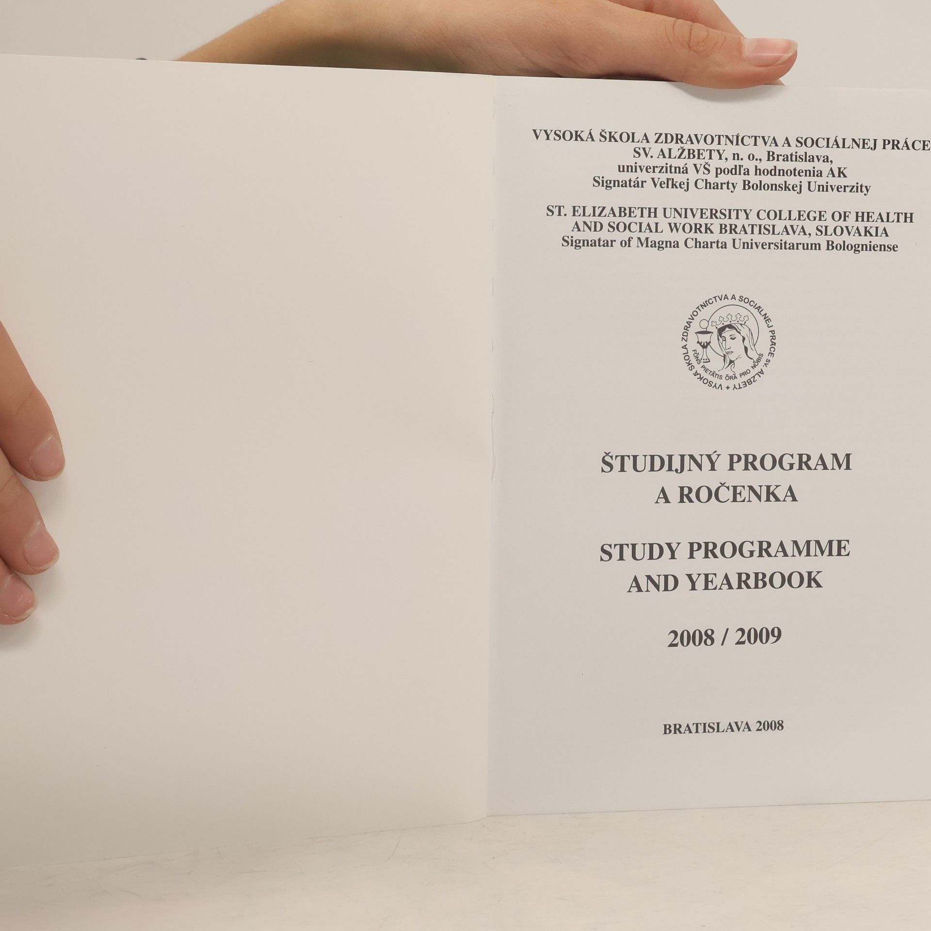 kolektiv Študijný program a ročenka 2008/2009