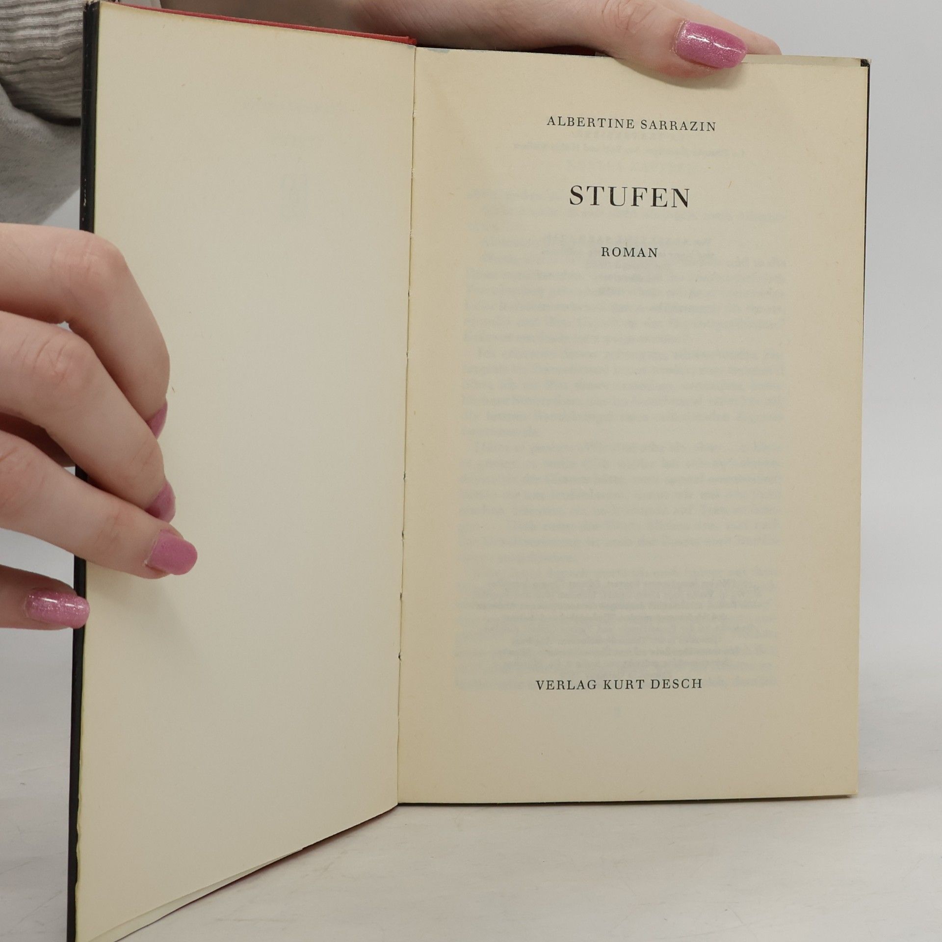 Albertine Sarrazin Stufen