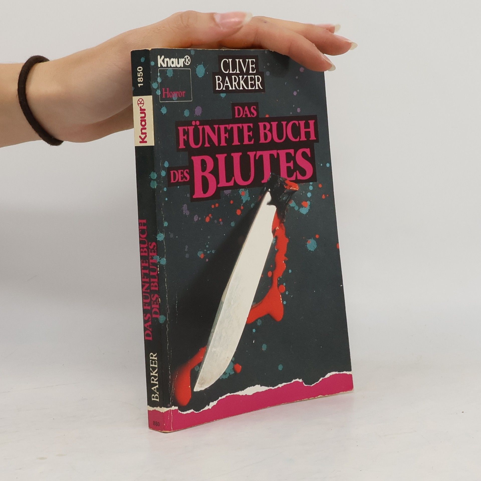 Clive Barker Das fünfte Buch des Blutes