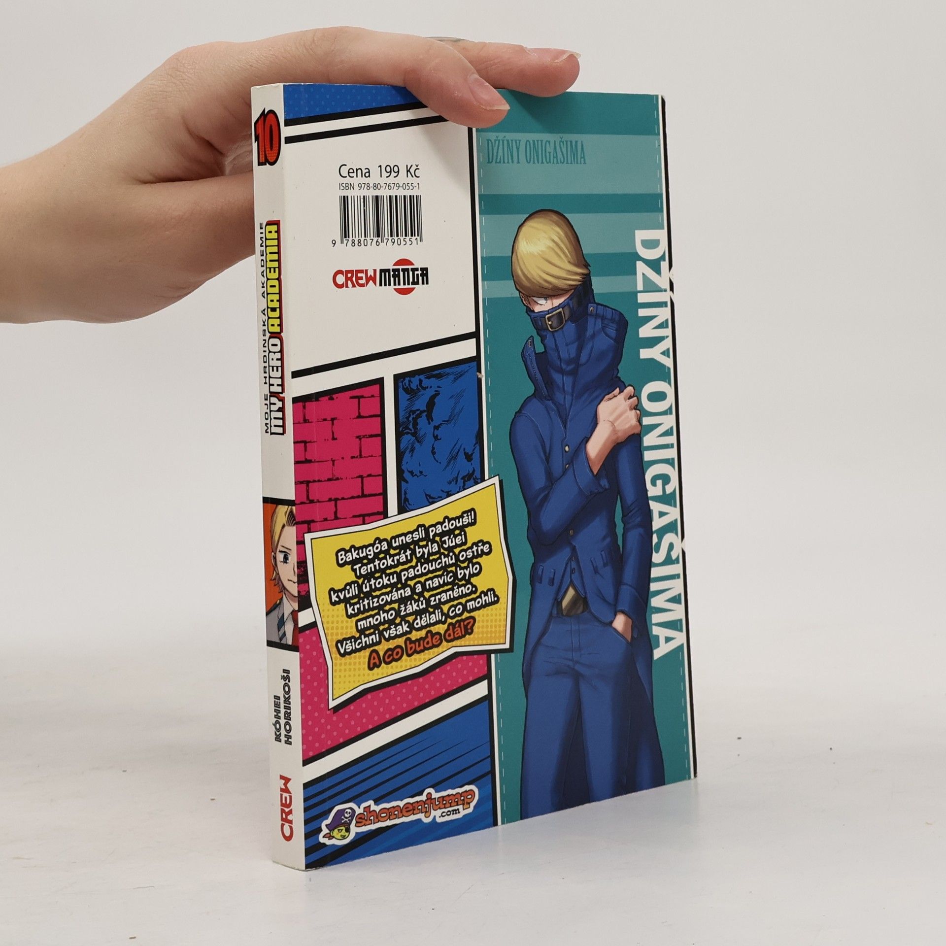 Kōhei Horikoshi My Hero Academia. Moje hrdinská akademie 10. All for One