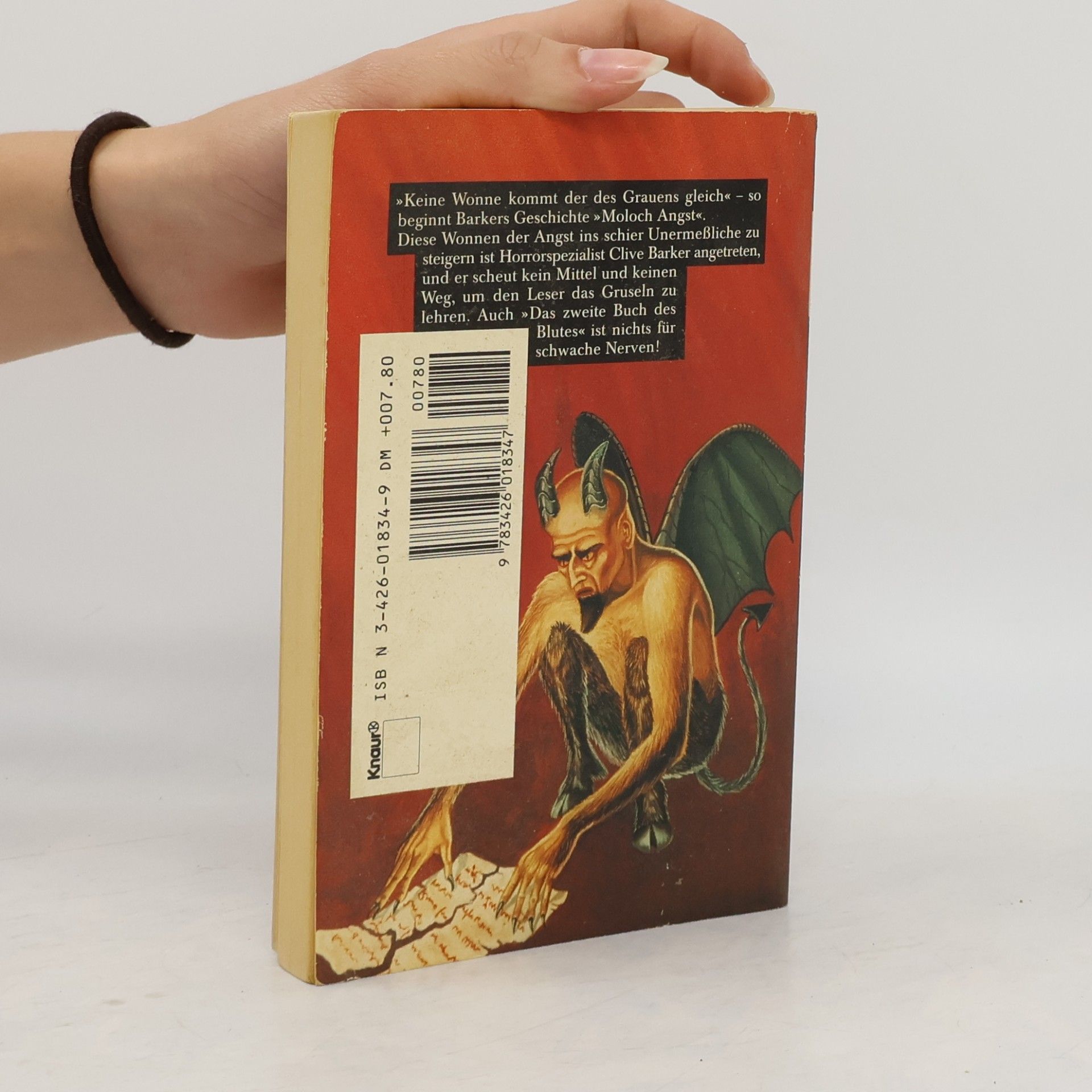 Clive Barker Das zweite Buch des Blutes