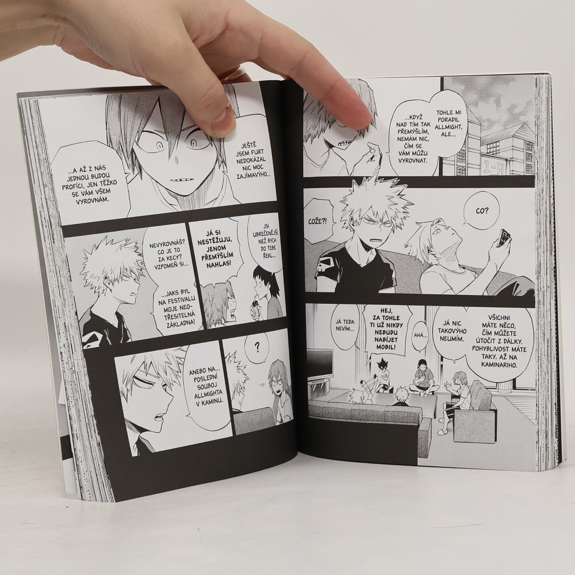 Kóhei Horikoši My hero academia 15. Moje hrdinská akademie. Navzdory osudu