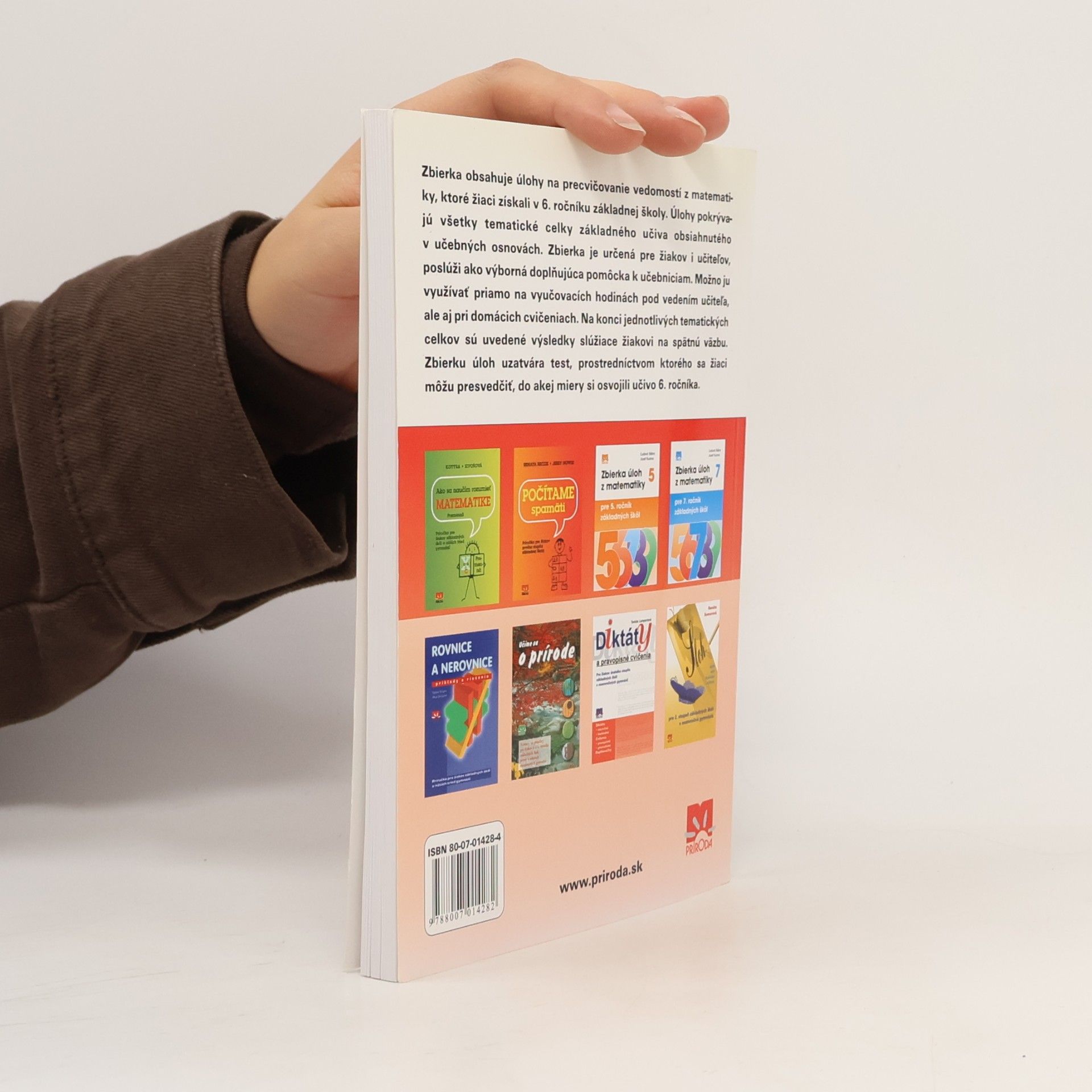 Bálint, Ľudovit Zbierka úloh z matematiky pre 6. ročník základných škôl