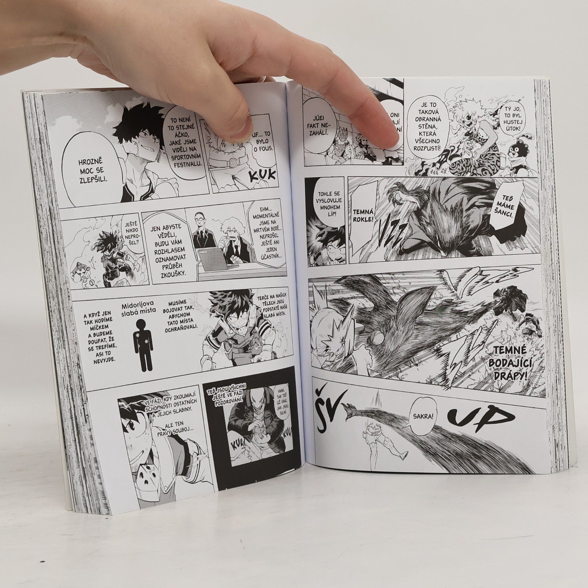 Kóhei Horikoši My hero academia. Moje hrdinská akademie. Sv. 12, Zkoušky
