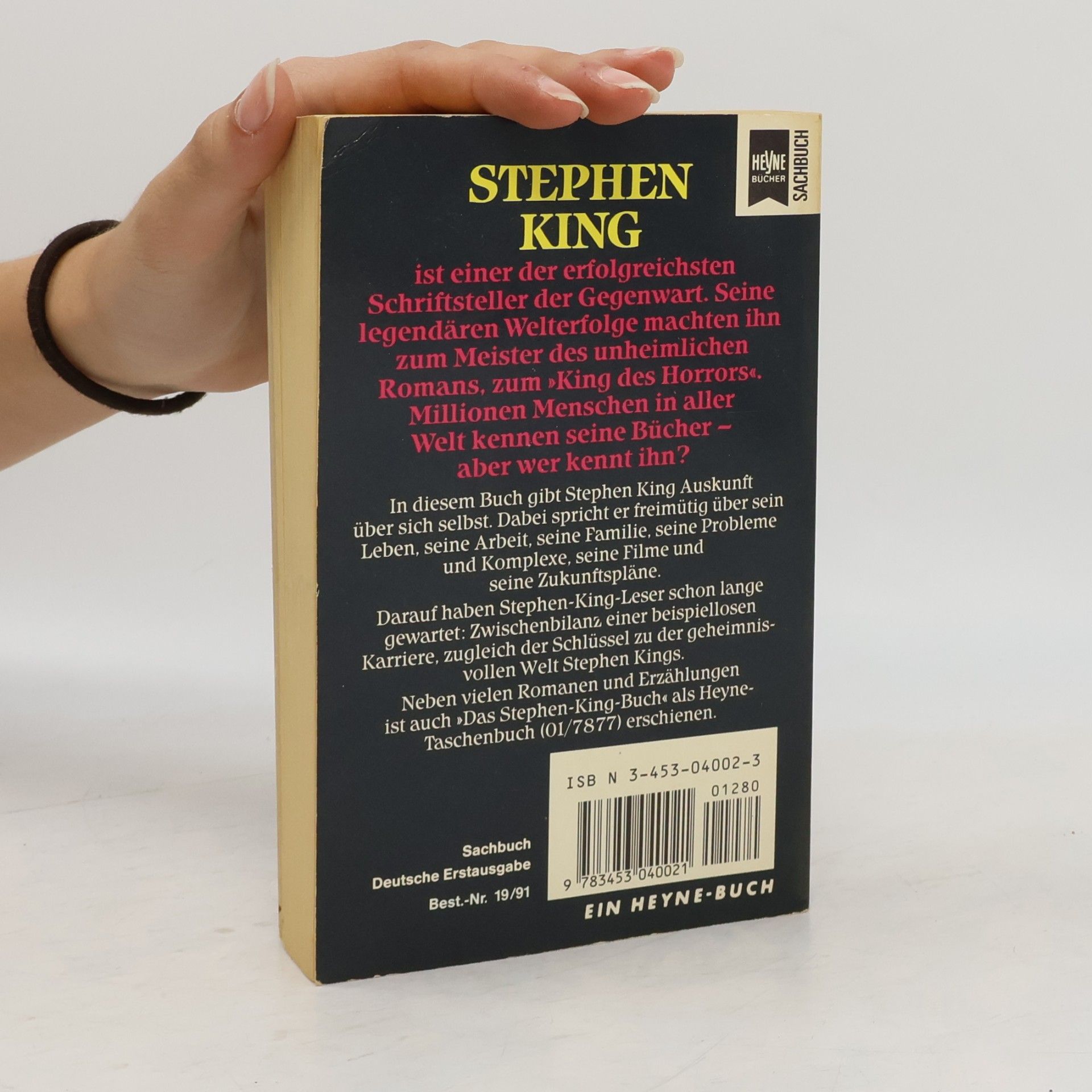 Stephen King, Angst pur