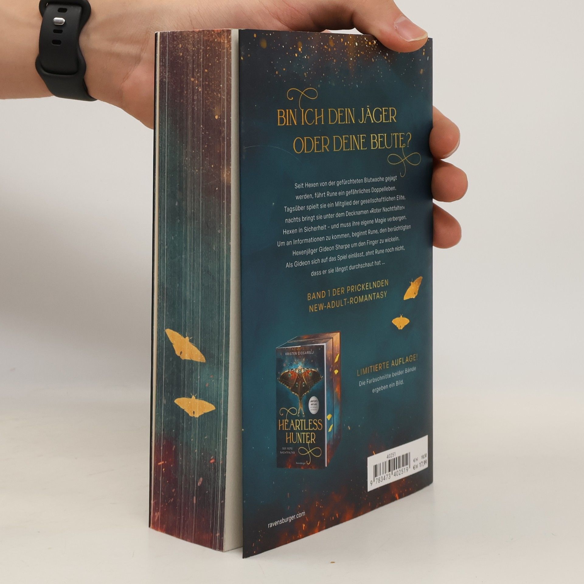 Kristen Ciccarelli Heartless Hunter. Der rote Nachtfalter, Band 1