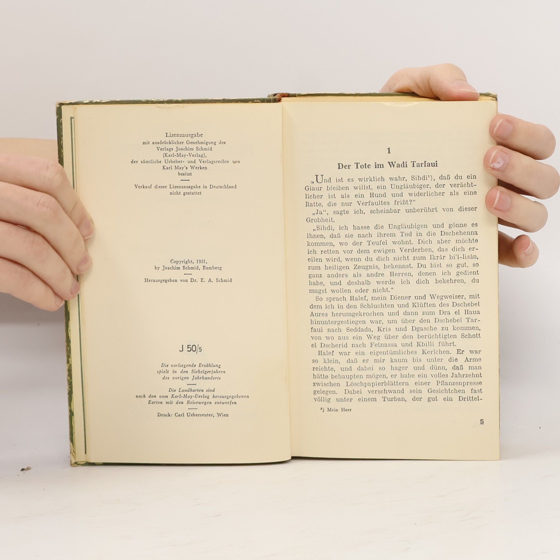 Karl May Durch die Wüste