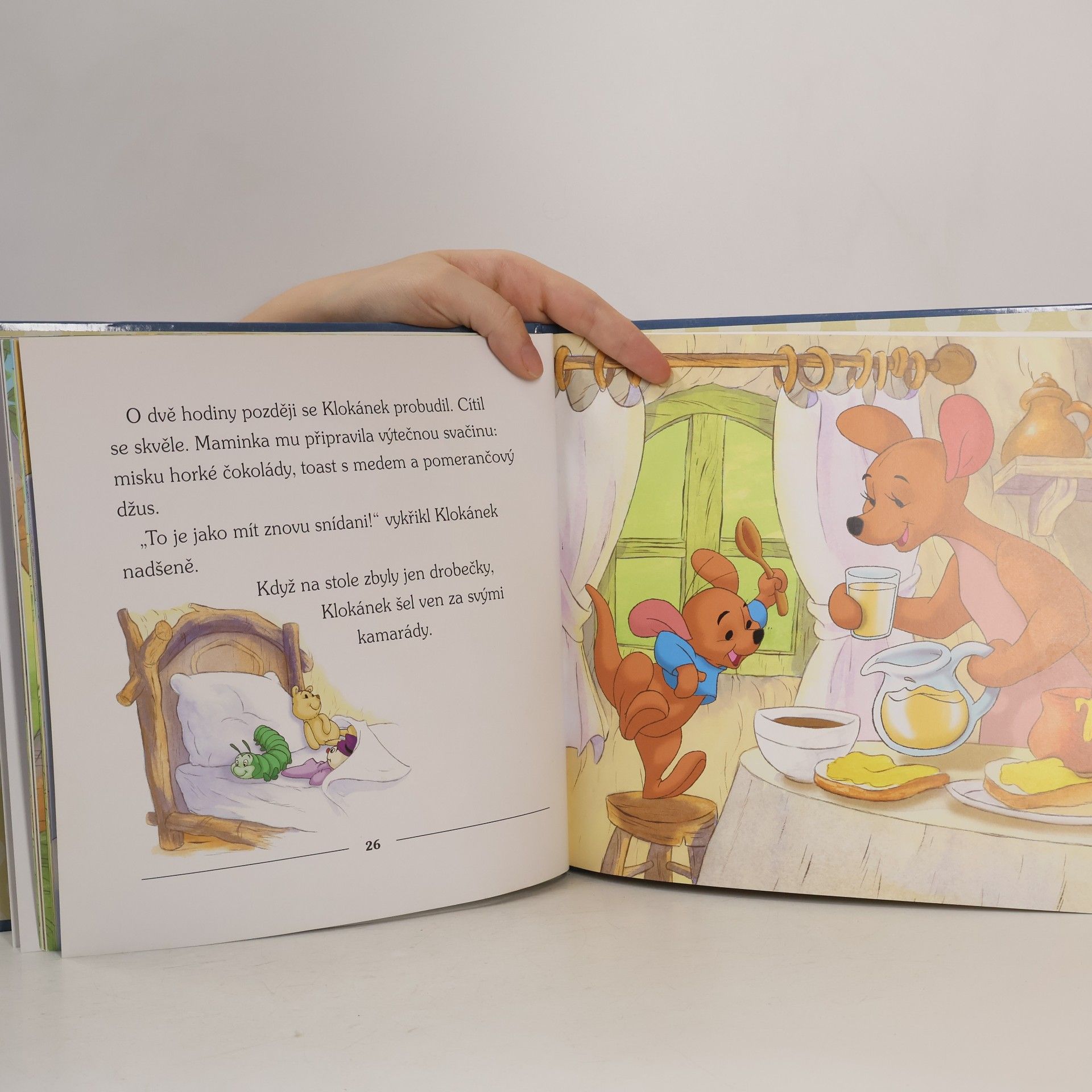 Walt Disney Proč je dobré si zdřímnout. Jak Pú hlídal Klokánka