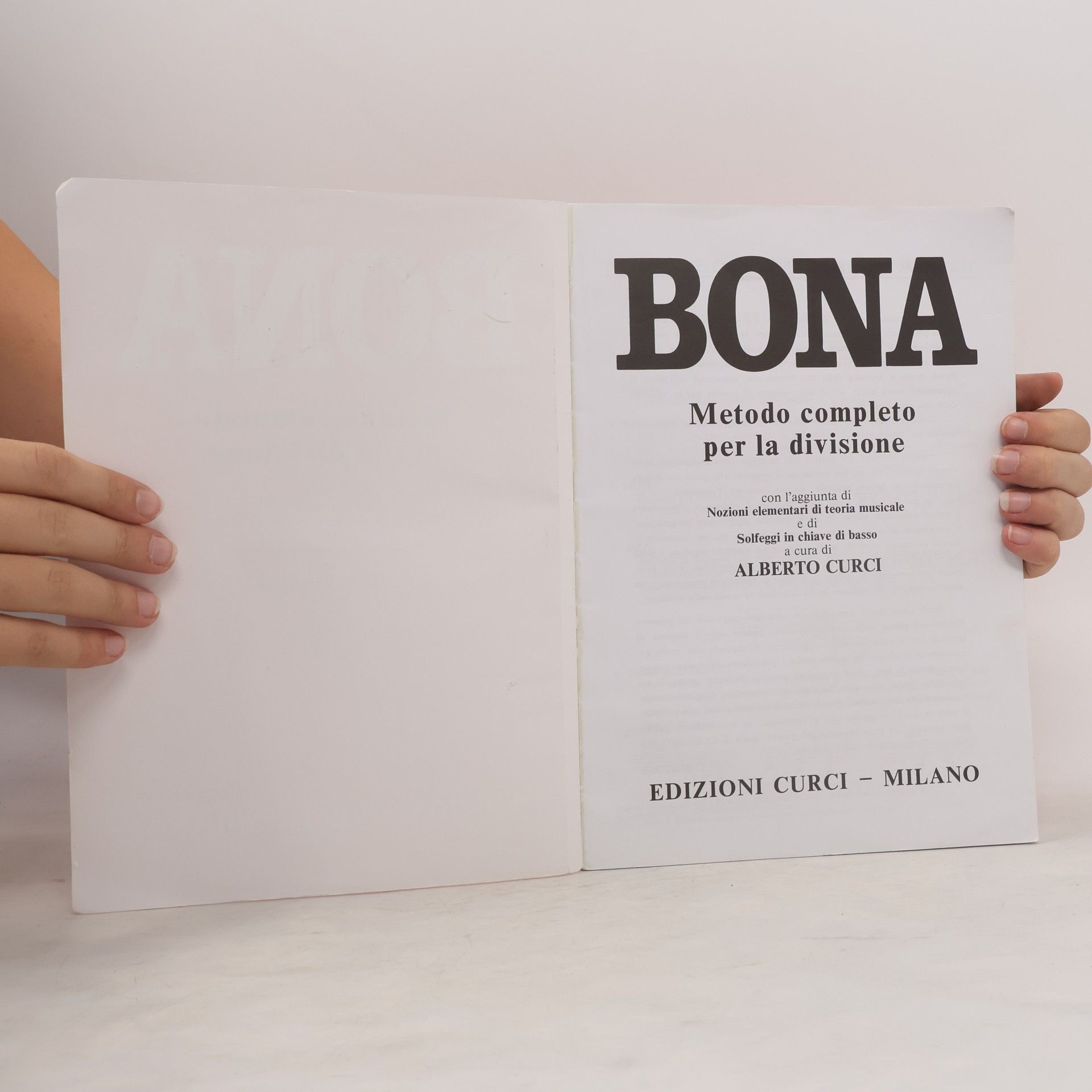 Bona Metodo completo per la divisione