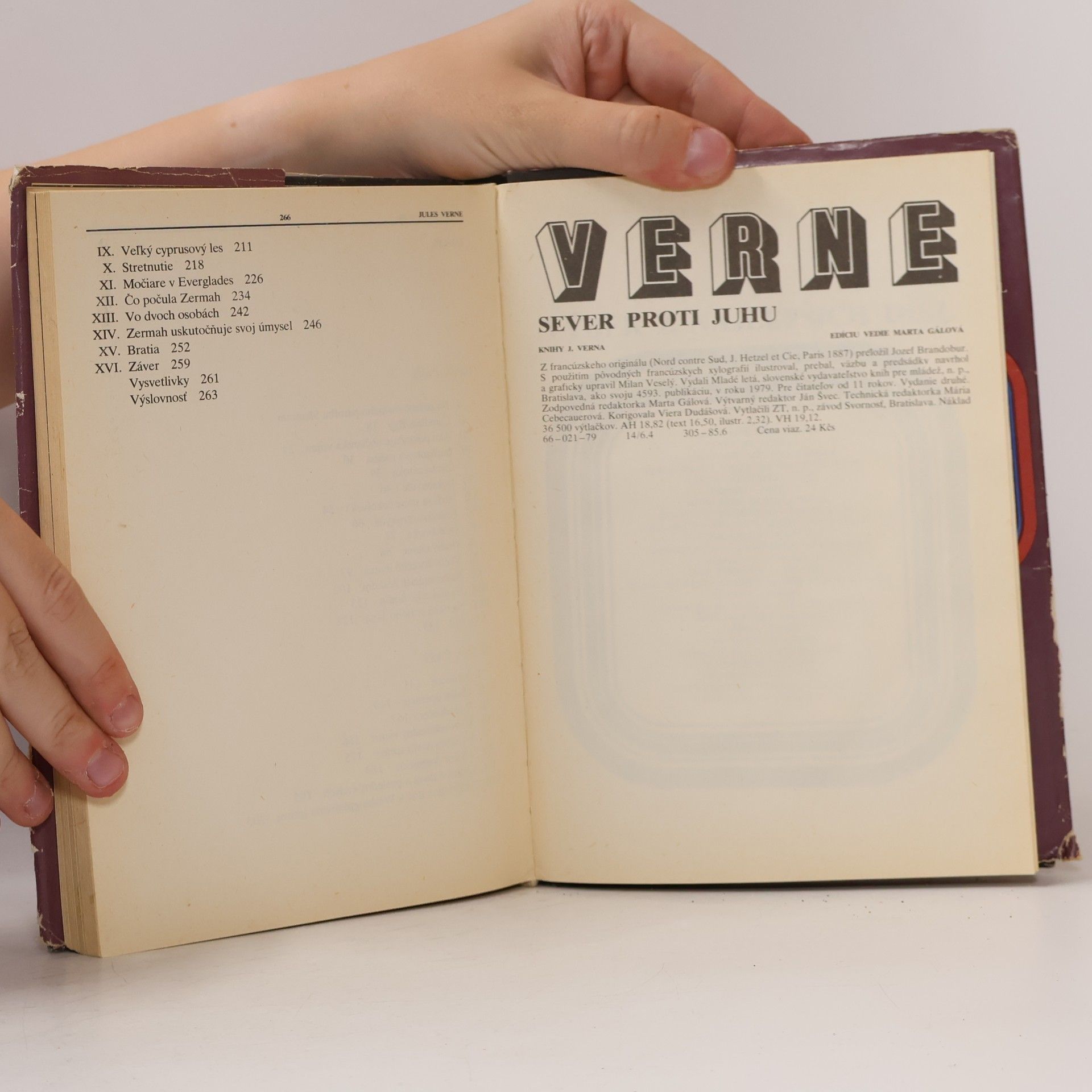 Jules Verne Sever proti Juhu