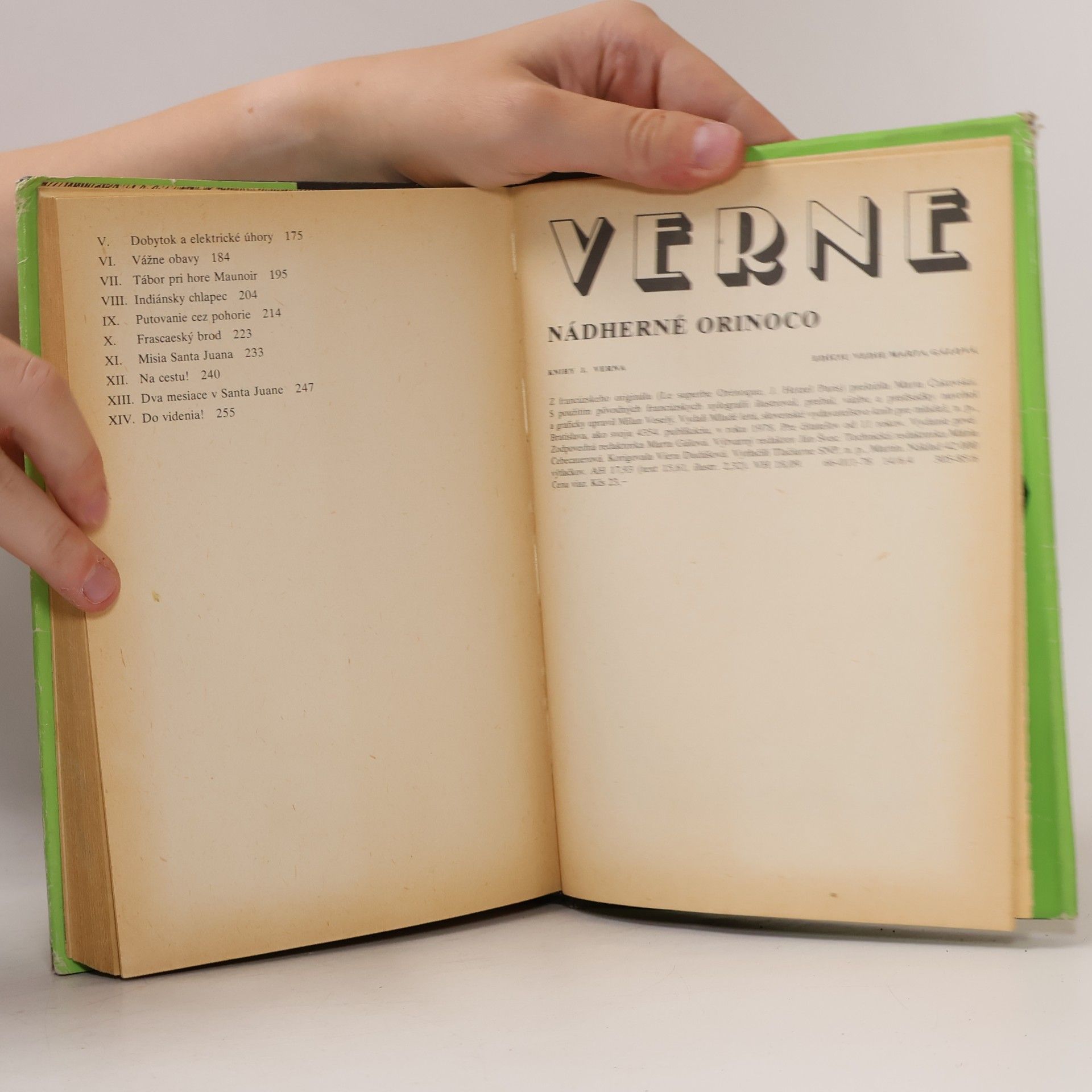 Jules Verne Nádherné Orinoco
