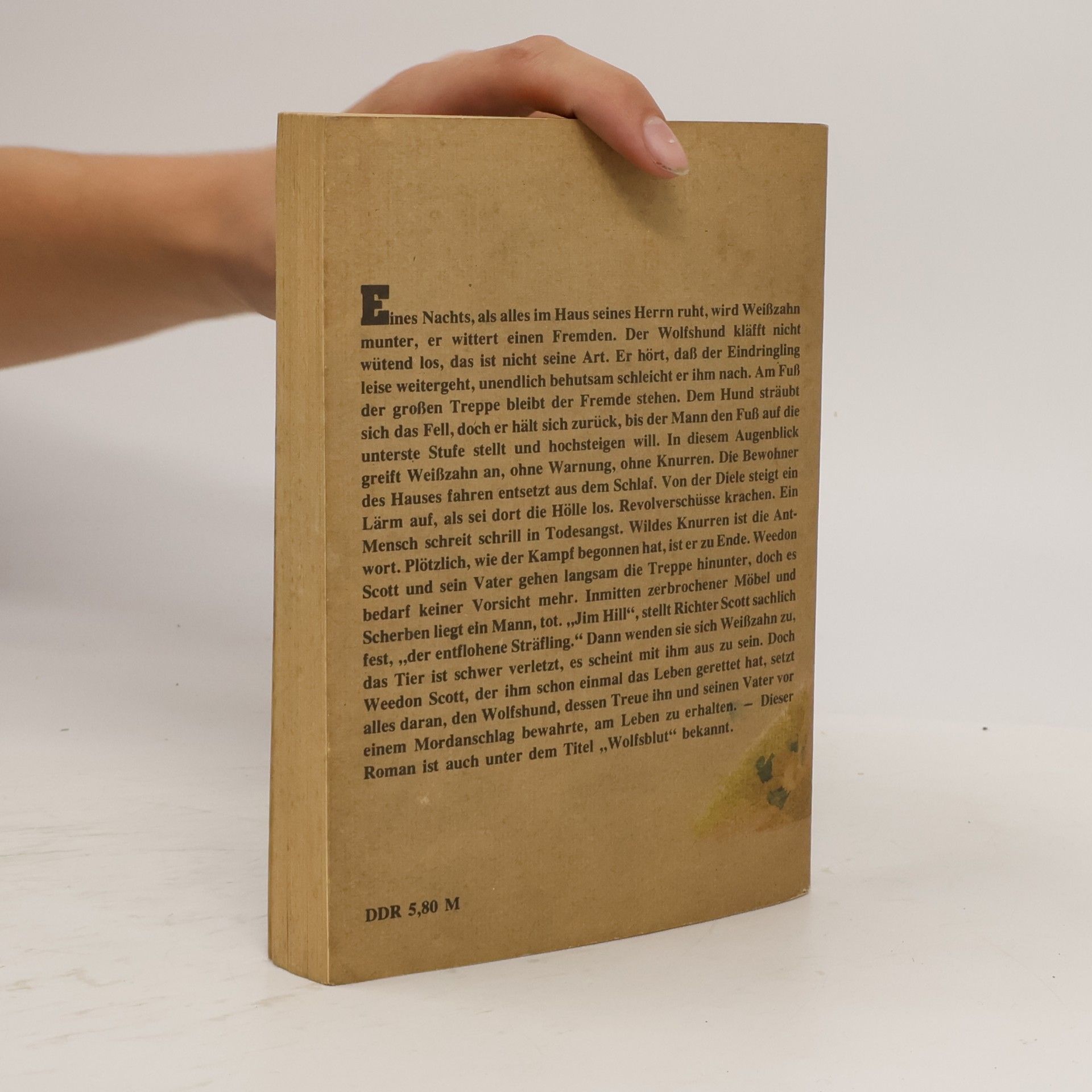 Jack London Weisszahn, der Wolfshund