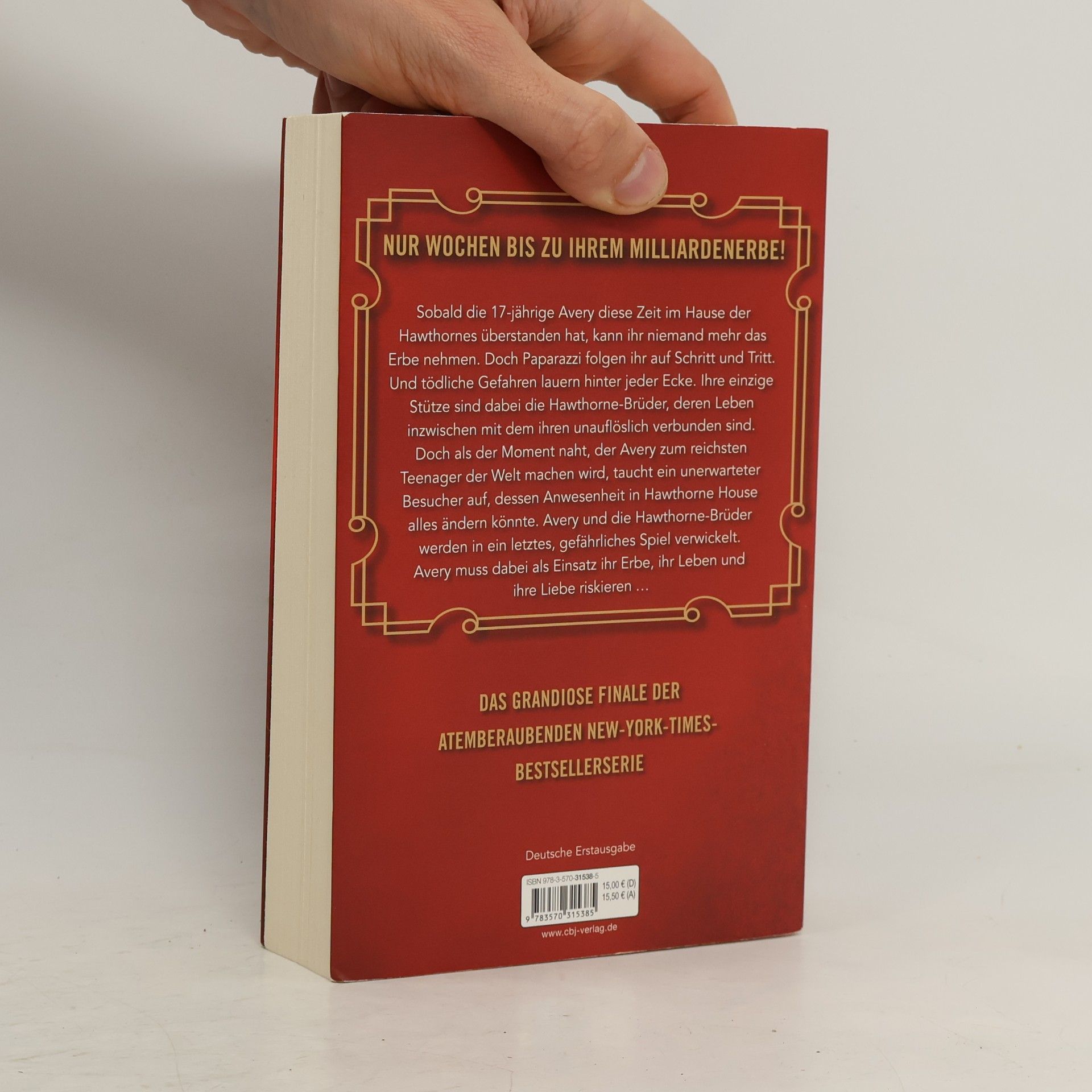 Jennifer Lynn Barnes The Inheritance Games. Der letzte Schachzug