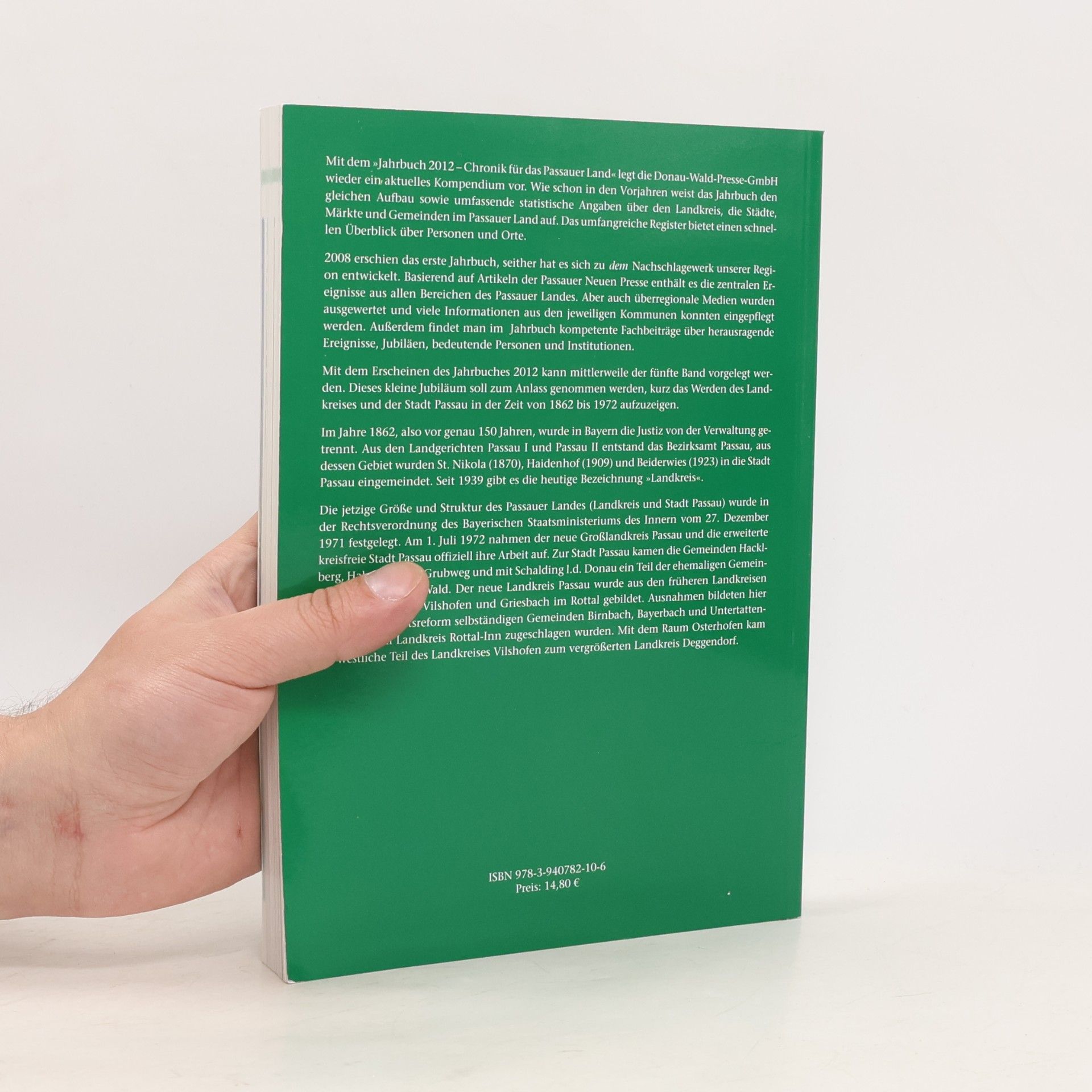 Stefan Rammer Jahrbuch 2012. Chronik für das Passauer Land