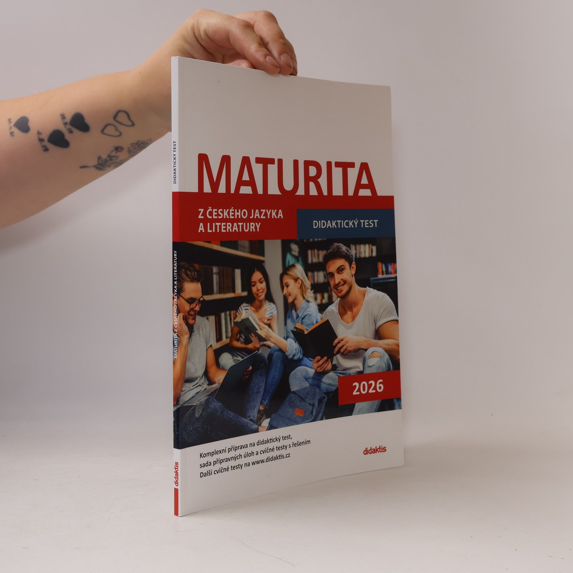 Various authors Maturita z českého jazyka a literatury. Didaktický test 2026