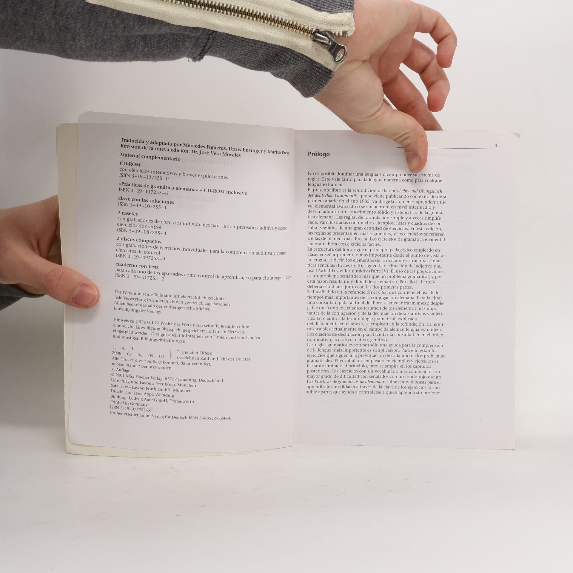 Hilke Dreyer Prácticas de gramática alemana: Edición revisada y aumentada