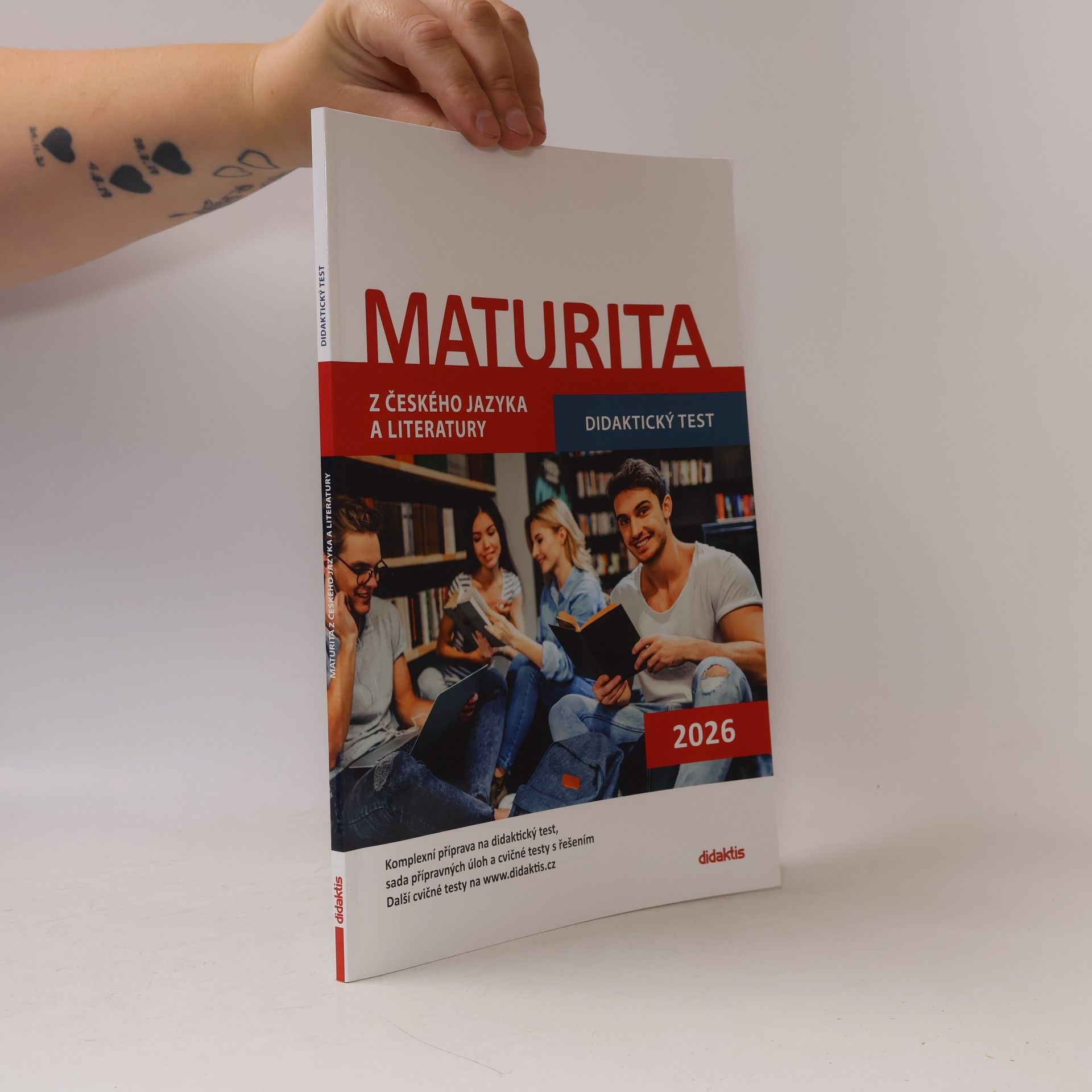 Various authors Maturita z českého jazyka a literatury. Didaktický test 2026