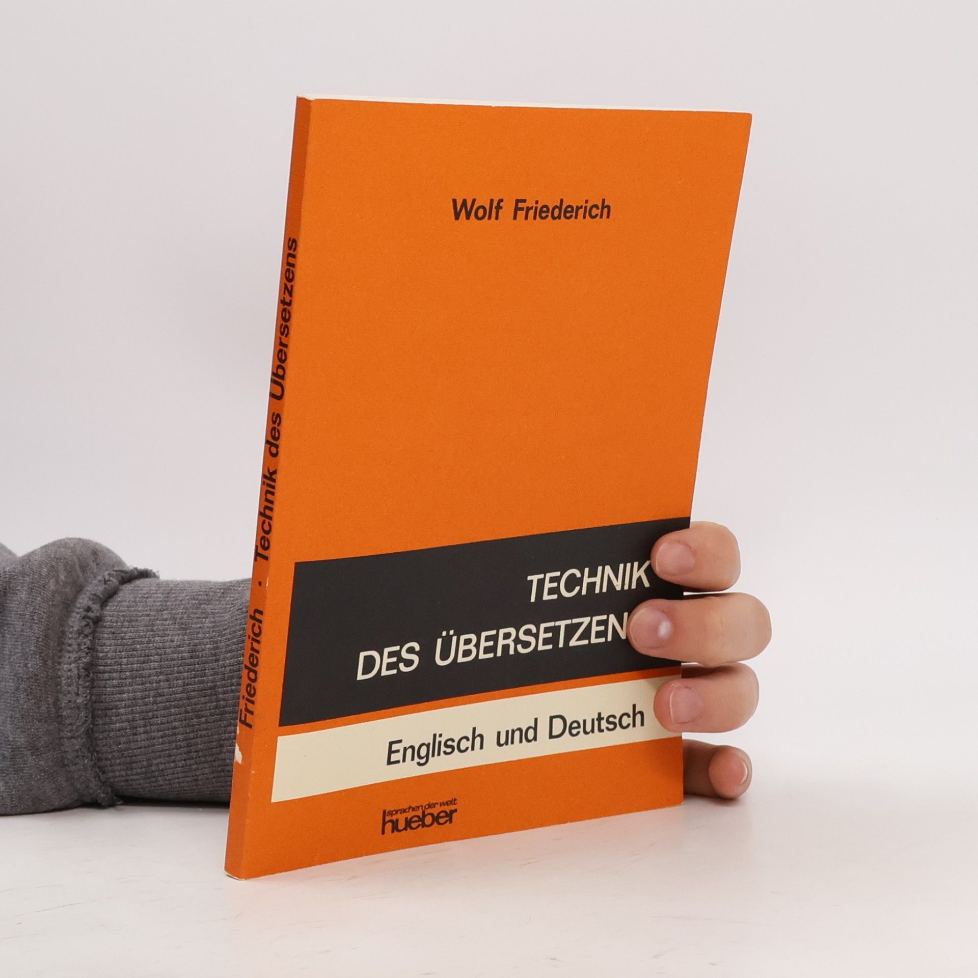 Friederich Wolf Technik des Übersetzens