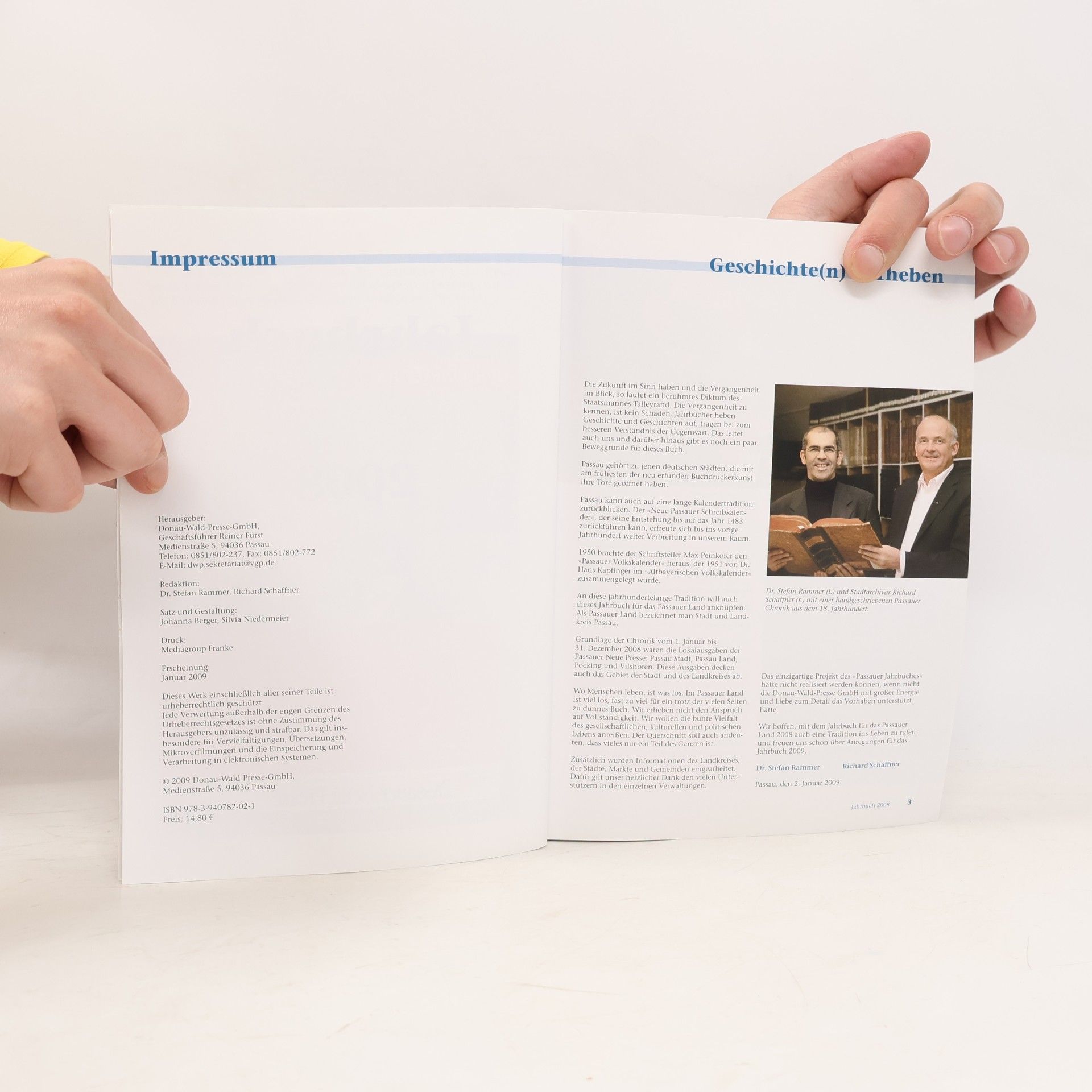 Chronik für das Passauer Land - Jahrbuch