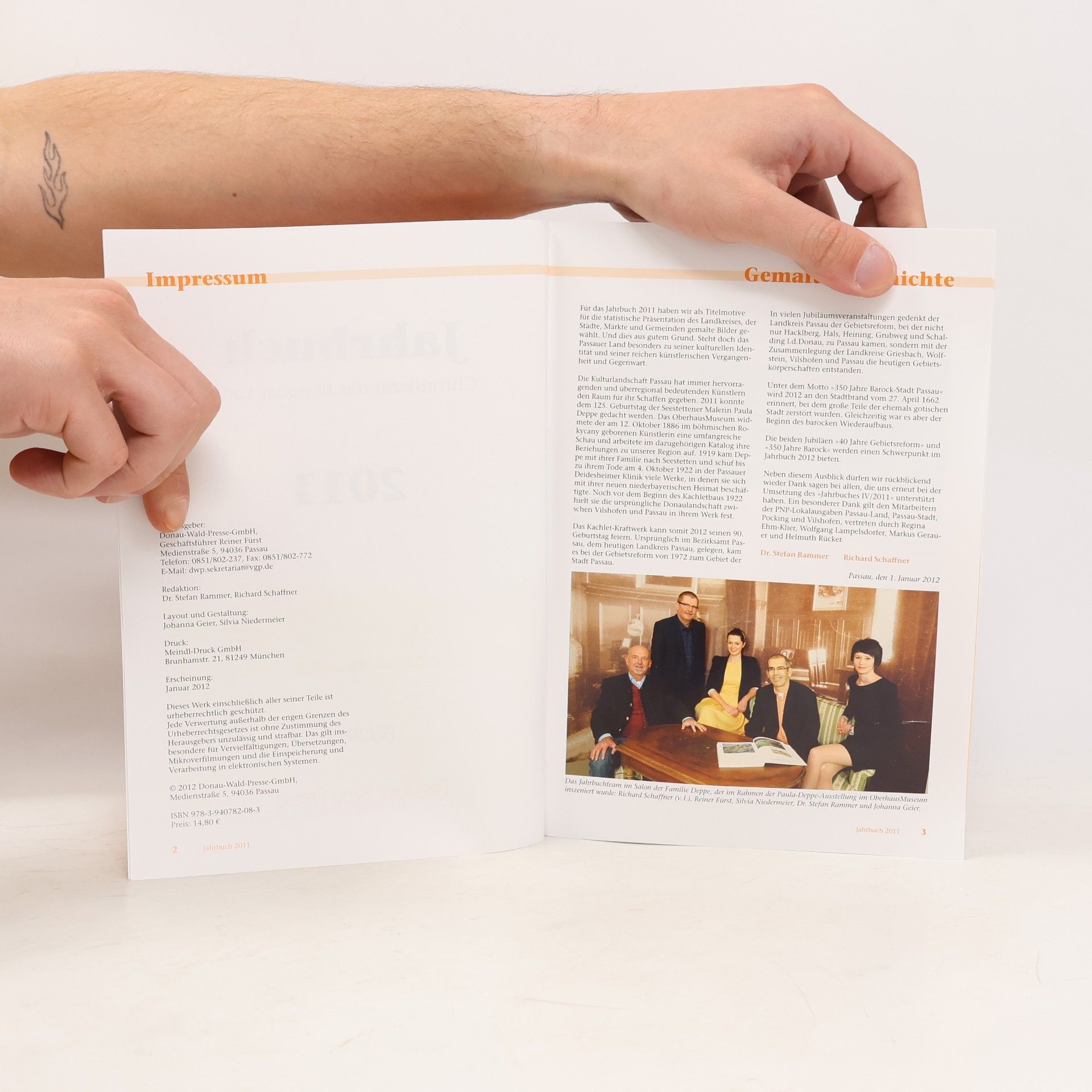 Jahrbuch 2011: Chronik für das Passauer Land